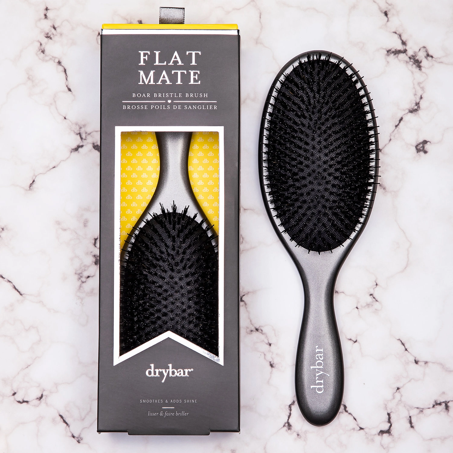 Drybar Flat Mate Boar Bristle Brush - Image 5