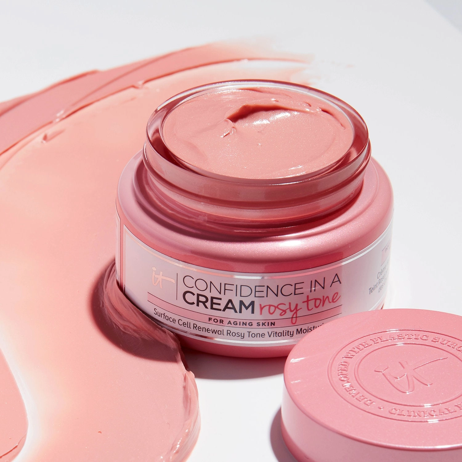 IT Cosmetics Confidence In A Cream Rosy Tone 2 oz/ 60 mL - Image 3