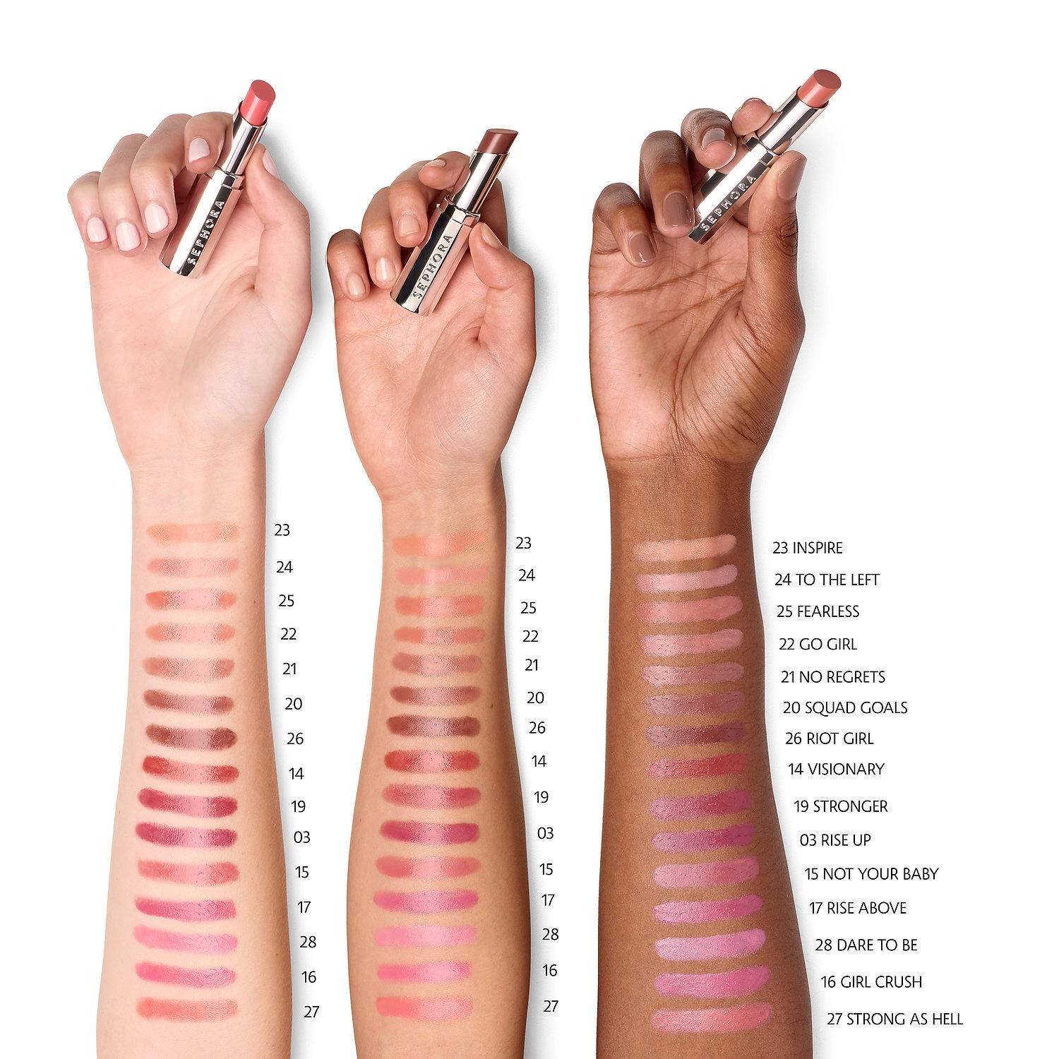 SEPHORA COLLECTION Rouge Lacquer Long-Lasting Lipstick 08 Hear Me Roar - Blackberry Purple - Image 3