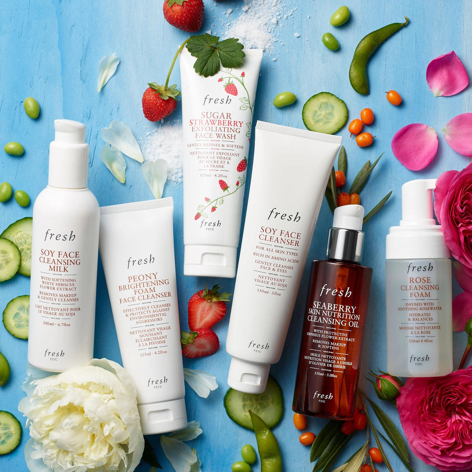 Fresh Mini Sugar Strawberry Exfoliating Face Wash 1.6 oz/50 mL - Image 9