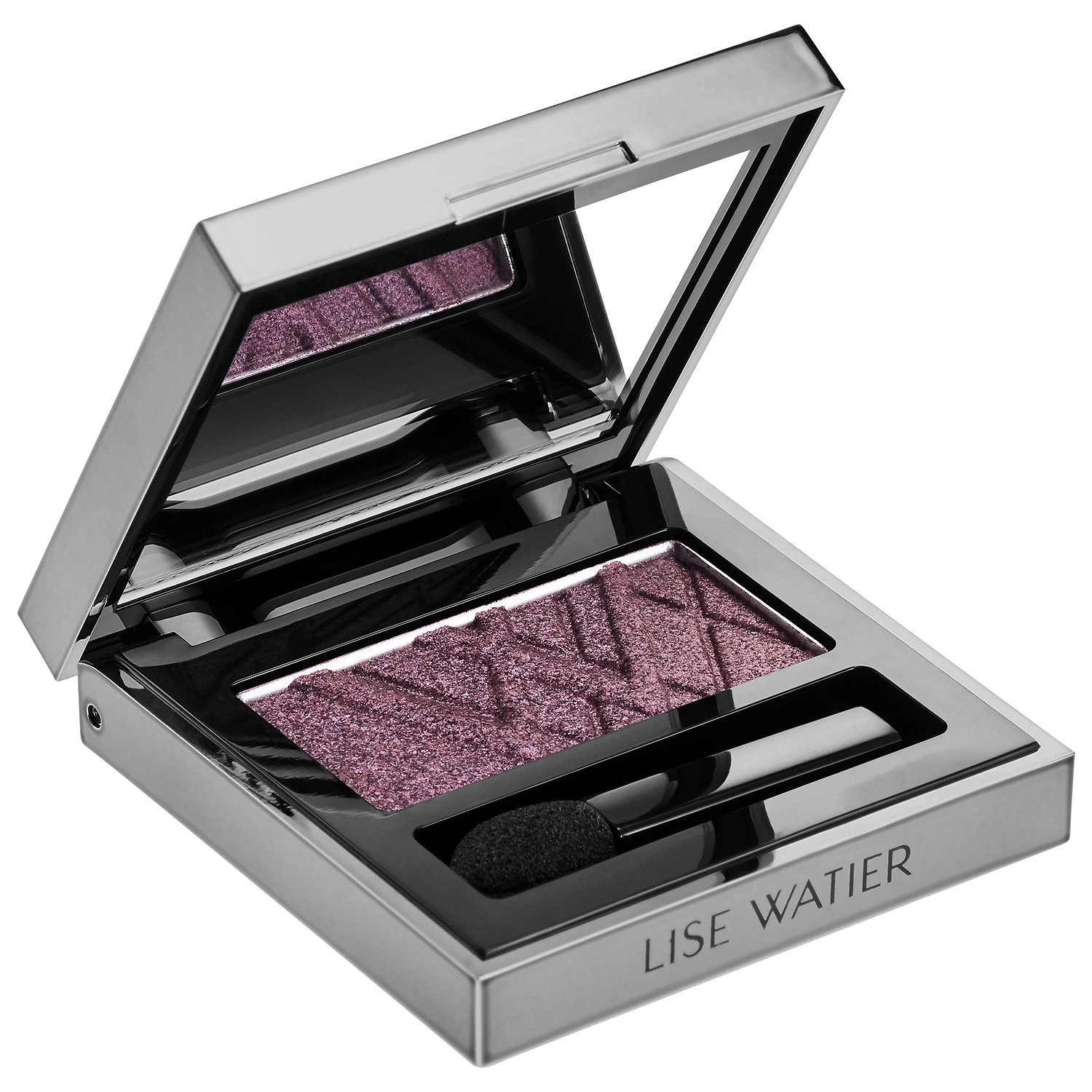 Lise Watier Dress Code Solo Eyeshadow in Faux Fur - Dark Brown/Taupe - Image 2