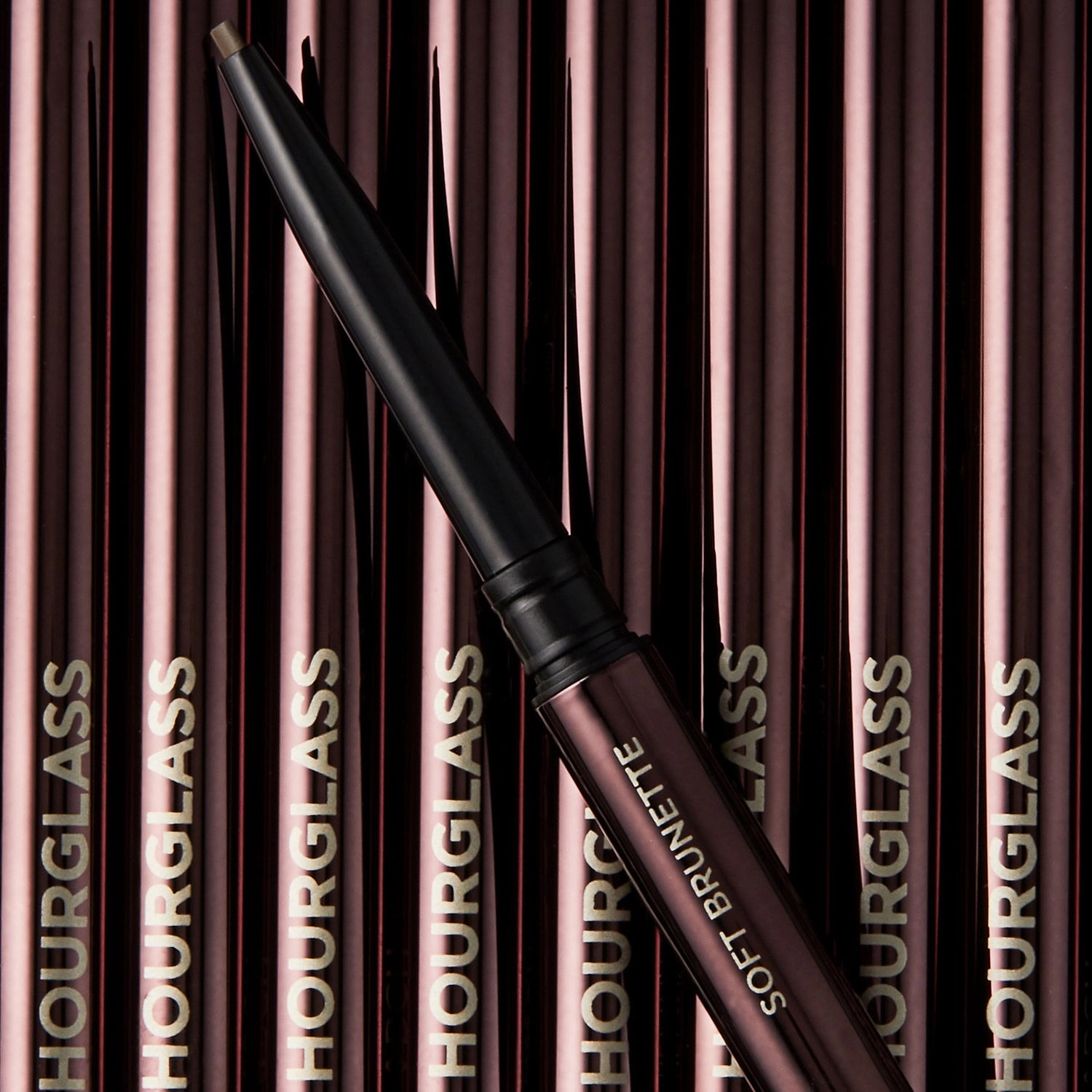 Hourglass Arch Brow Micro Sculpting Pencil - Dark Brunette - Image 4