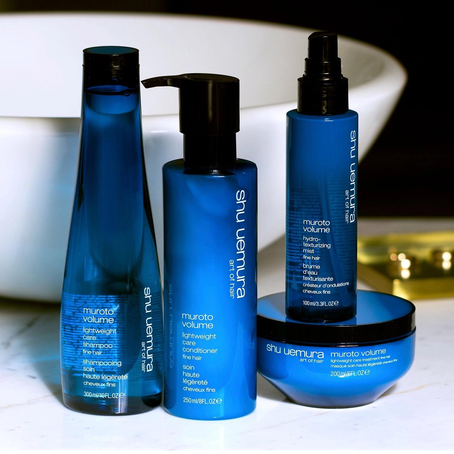 Shu Uemura Muroto Volume Hydro-Texturizing Mist For Fine Hair 3.3 oz/100 mL Volumizing Natural Finish - Image 3