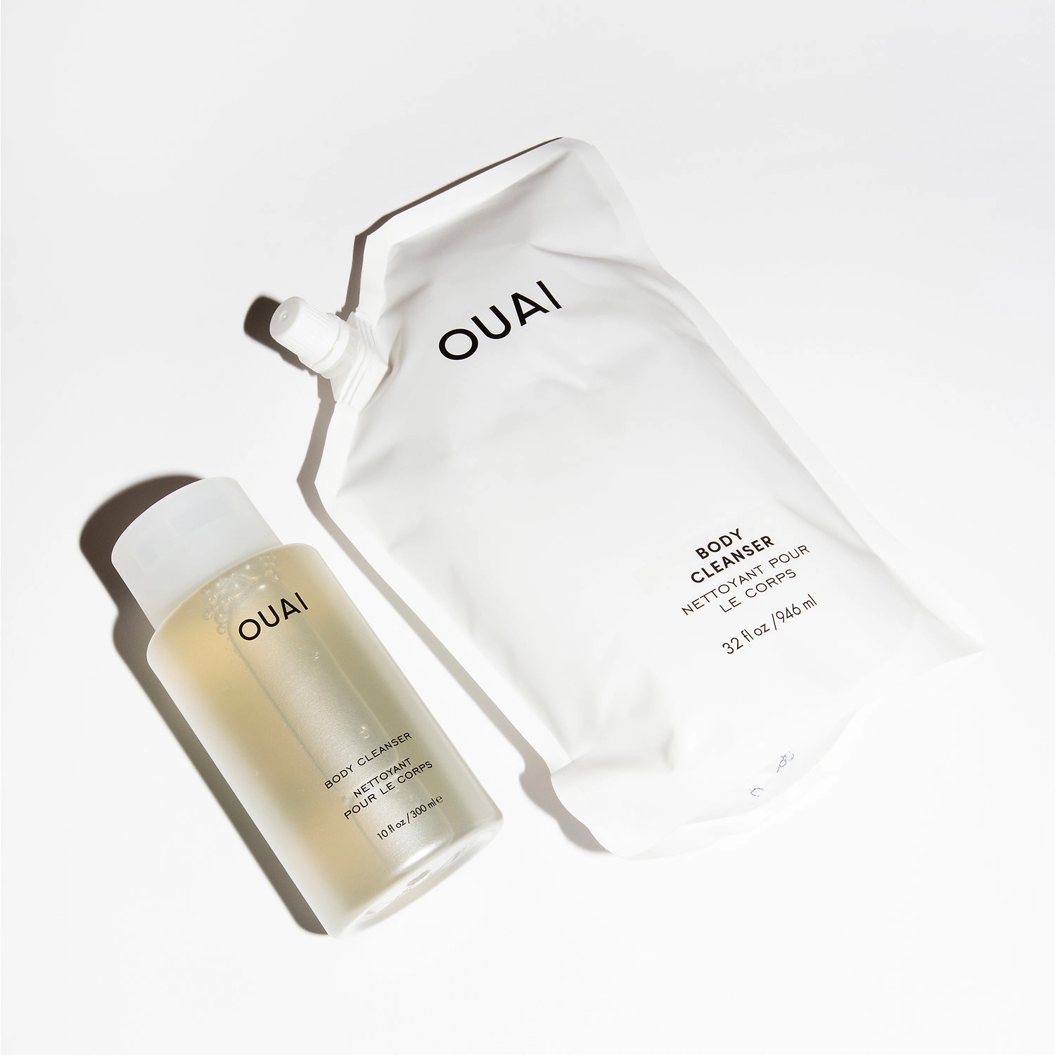 OUAI Dean Street Gentle Body Wash 32 fl oz/ 946 ml Refill - Rosehip & Jojoba Oil - Image 4