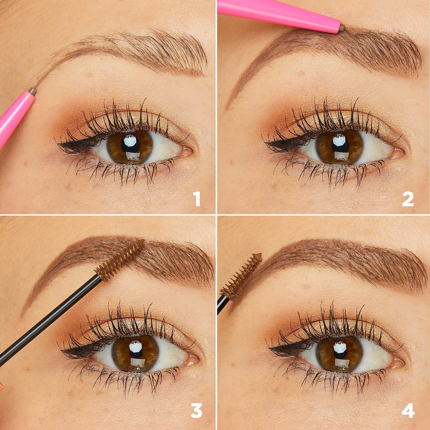 Tarte Sketch & Set™ Brow Pencil and Tinted Gel - Dark Brown - Image 2