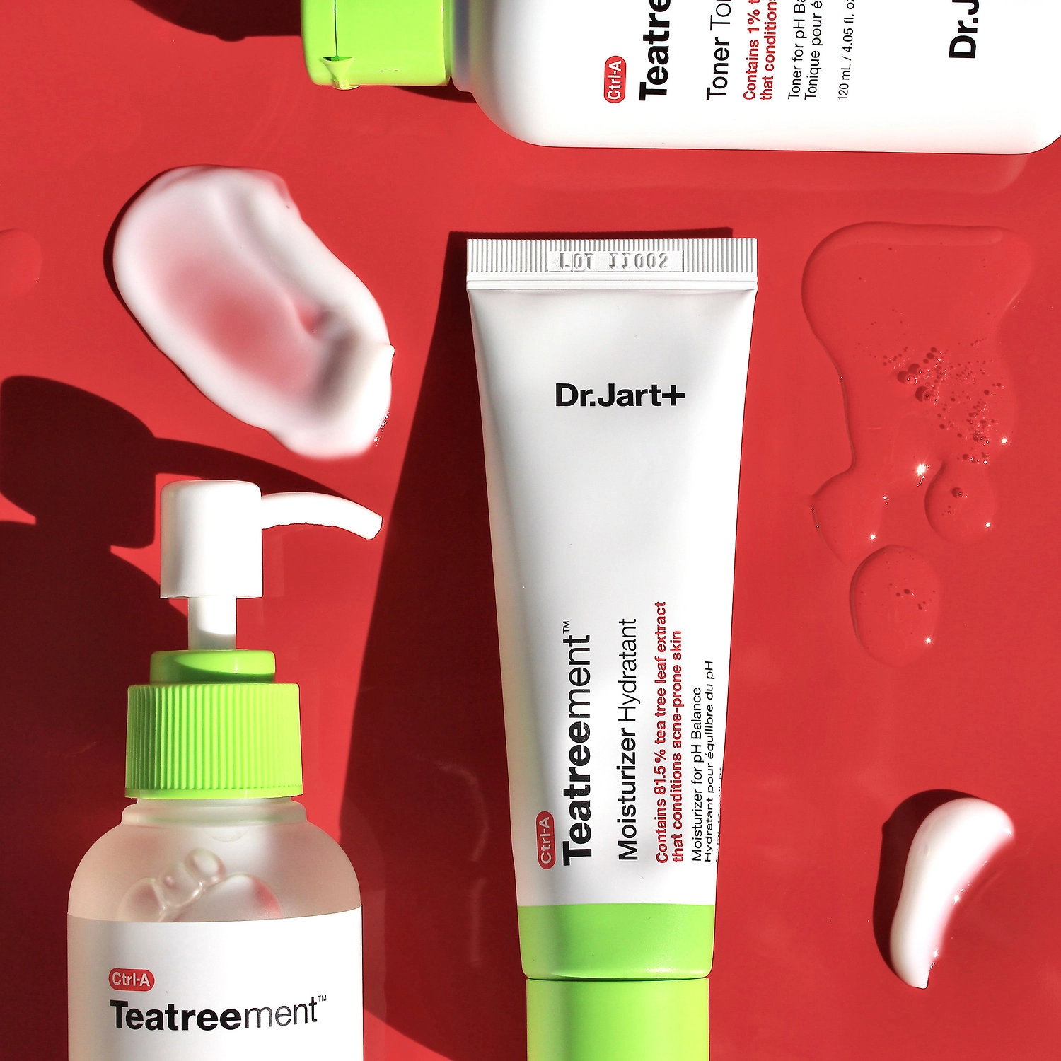 Dr. Jart+ Teatreement™ Cleansing Foam 4.05 oz/120 mL Salicylic Acid Acne/Blemishes Redness Pores - Image 2