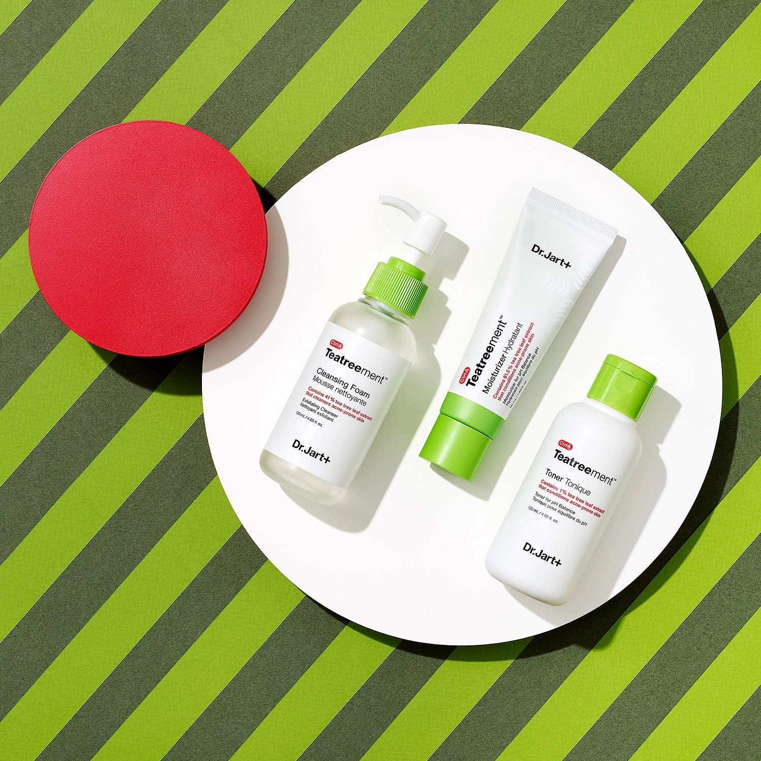 Dr. Jart+ Teatreement™ Cleansing Foam 4.05 oz/120 mL Salicylic Acid Acne/Blemishes Redness Pores - Image 5