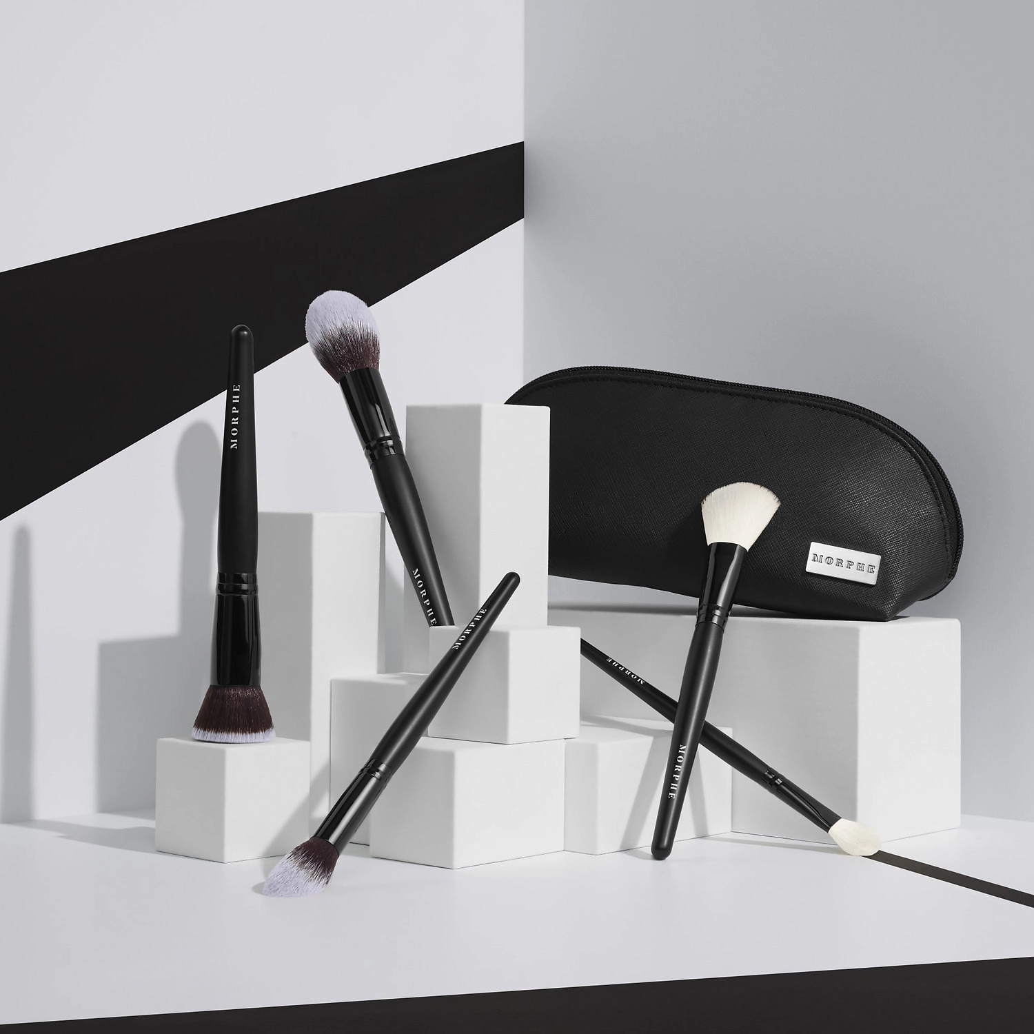 Morphe Face The Beat 5-Piece Face Brush Collection - Image 2