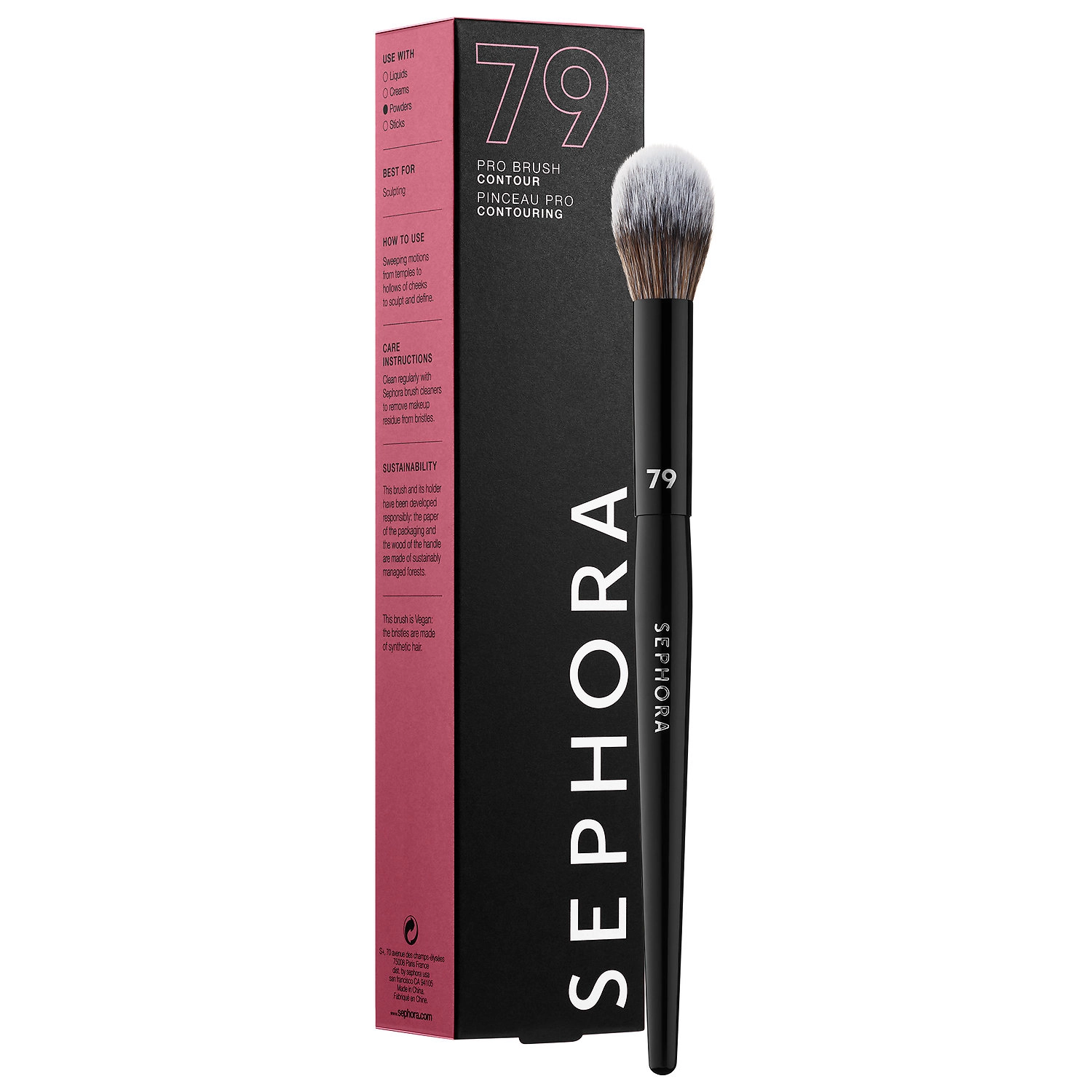 SEPHORA COLLECTION PRO Contour Brush #79 - Image 3
