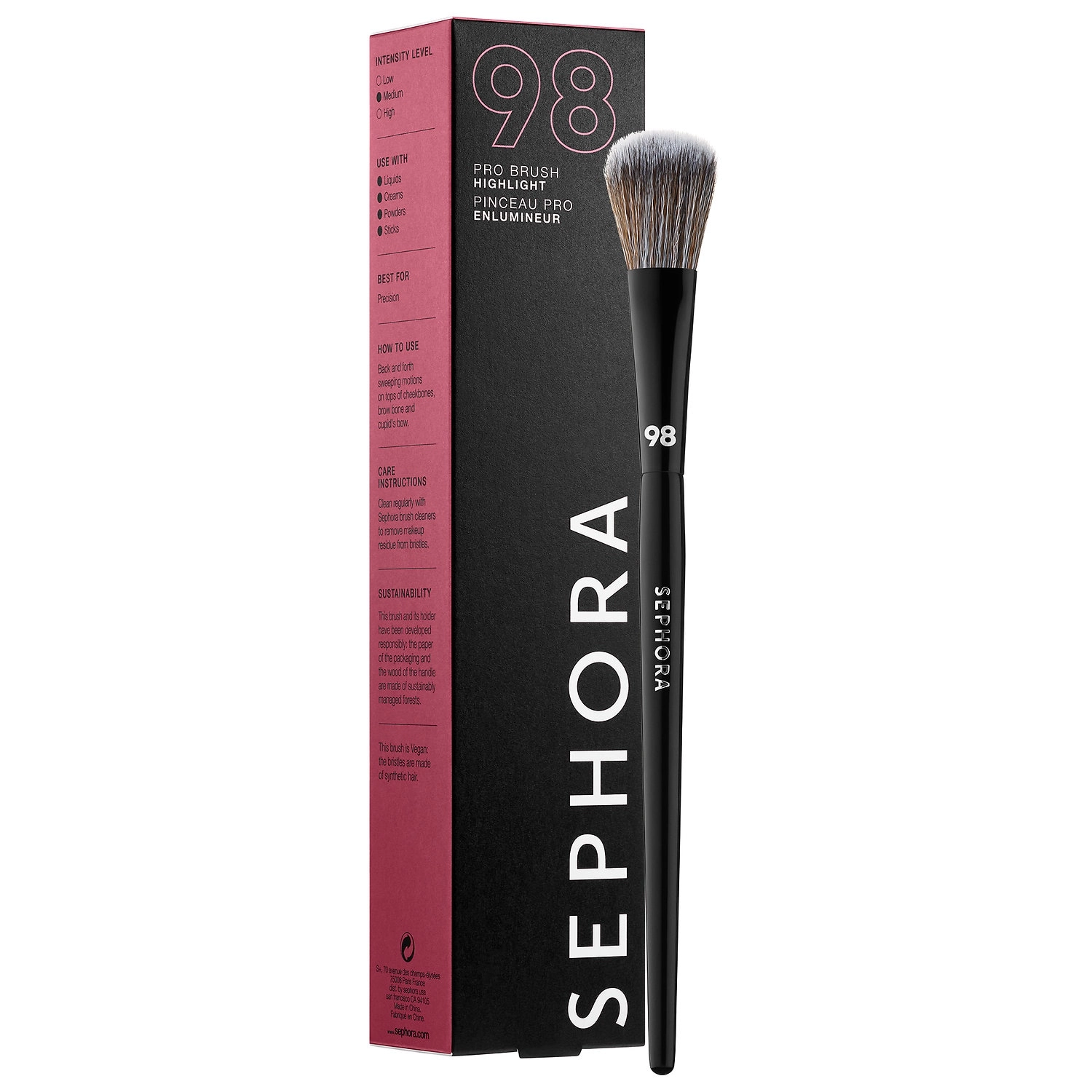 SEPHORA COLLECTION PRO Highlight Brush #98 - Image 2