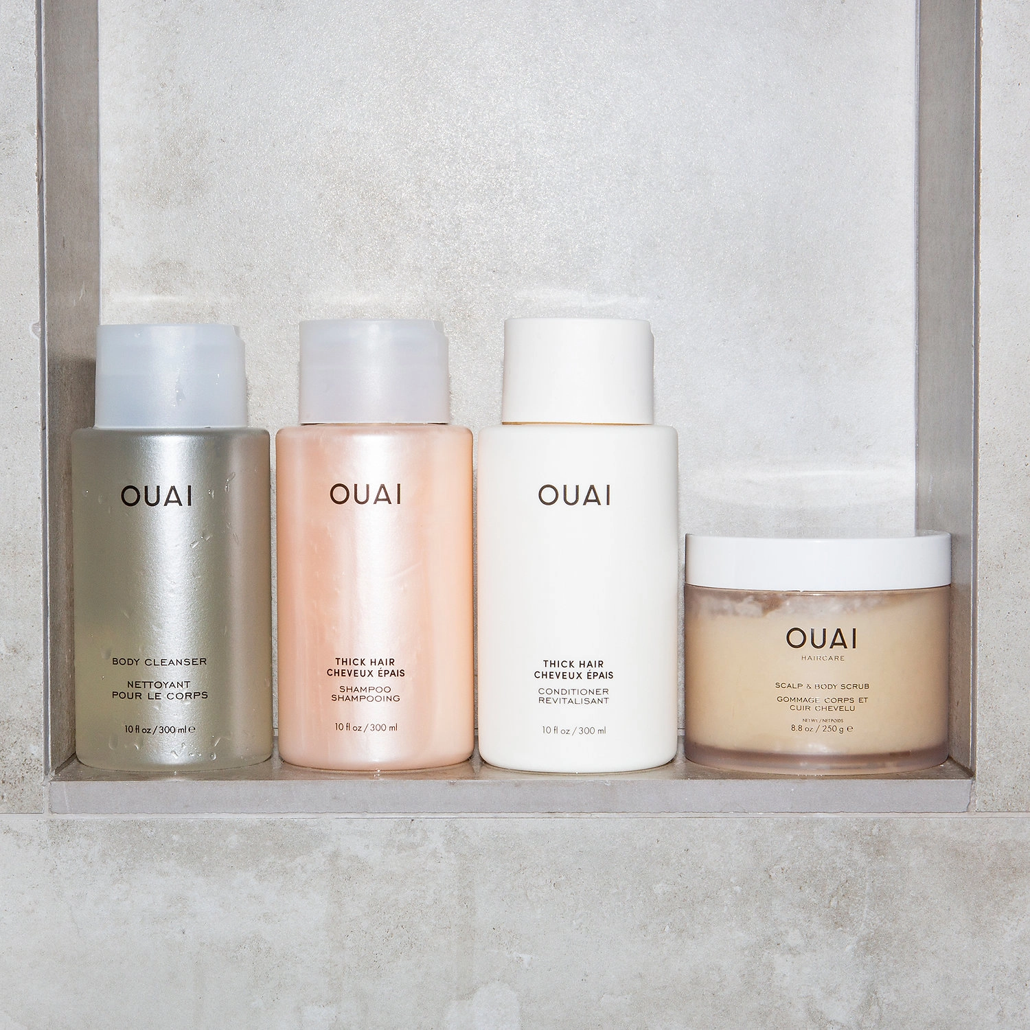 OUAI Thick Hair Conditioner 32 oz/ 946 mL Refill - Frizz-Fighting Formula - Image 11