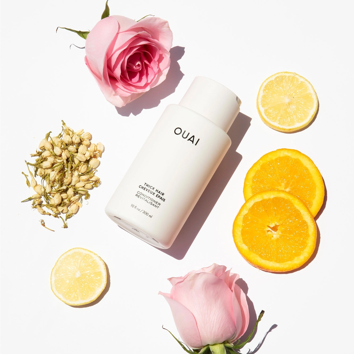 OUAI Thick Hair Conditioner 32 oz/ 946 mL Refill - Frizz-Fighting Formula - Image 7