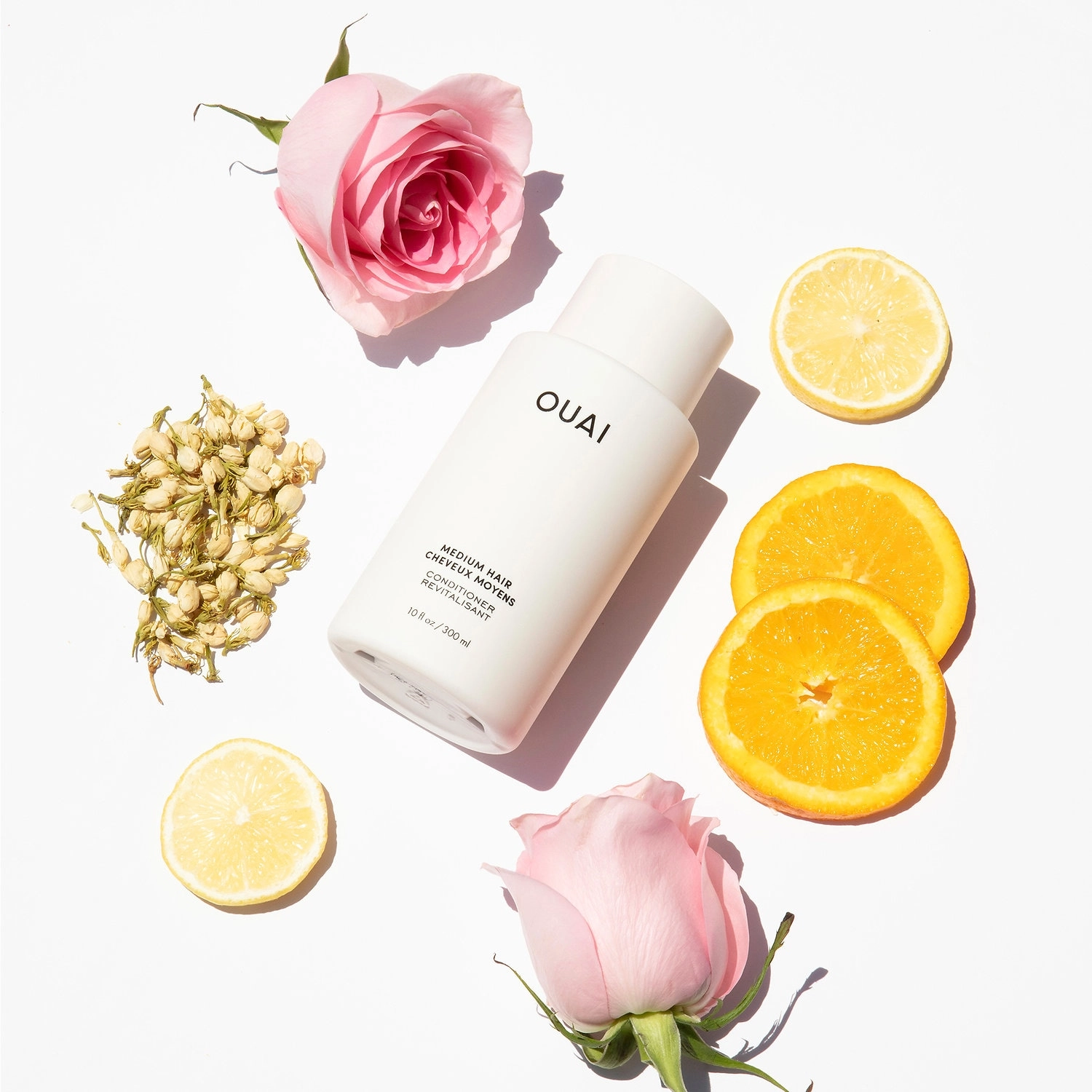 OUAI Medium Hair Conditioner 10 oz/ 300 mL - Damage Repair, Frizz Control, and Hydration - Image 8