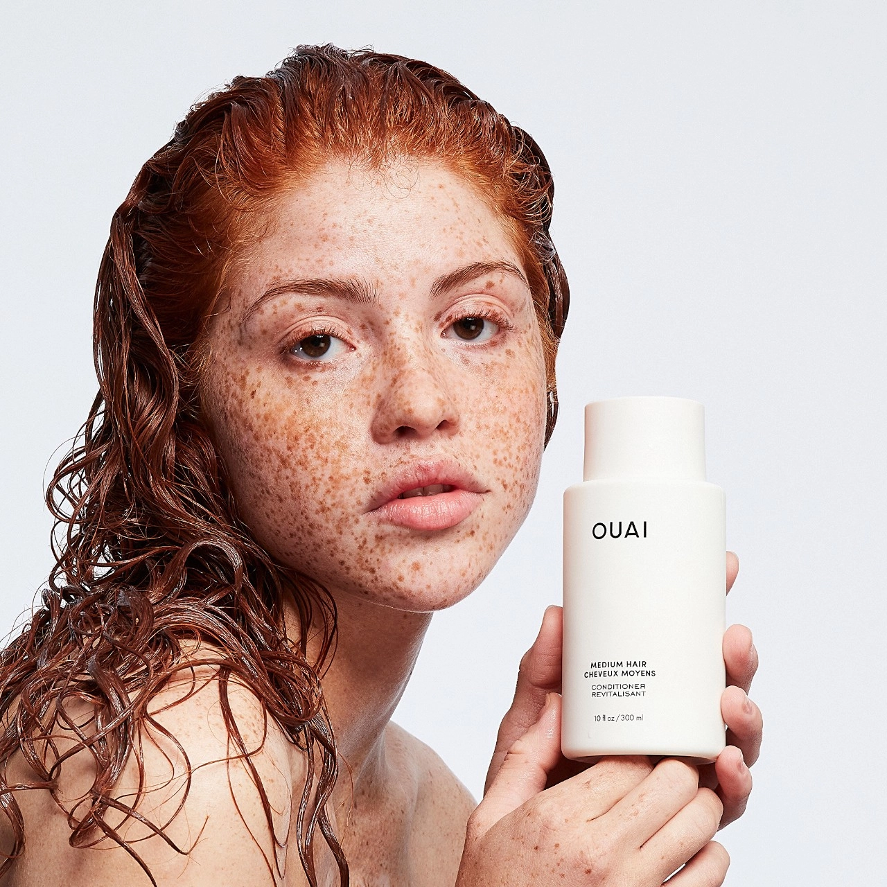 OUAI Medium Hair Conditioner 10 oz/ 300 mL - Damage Repair, Frizz Control, and Hydration - Image 12