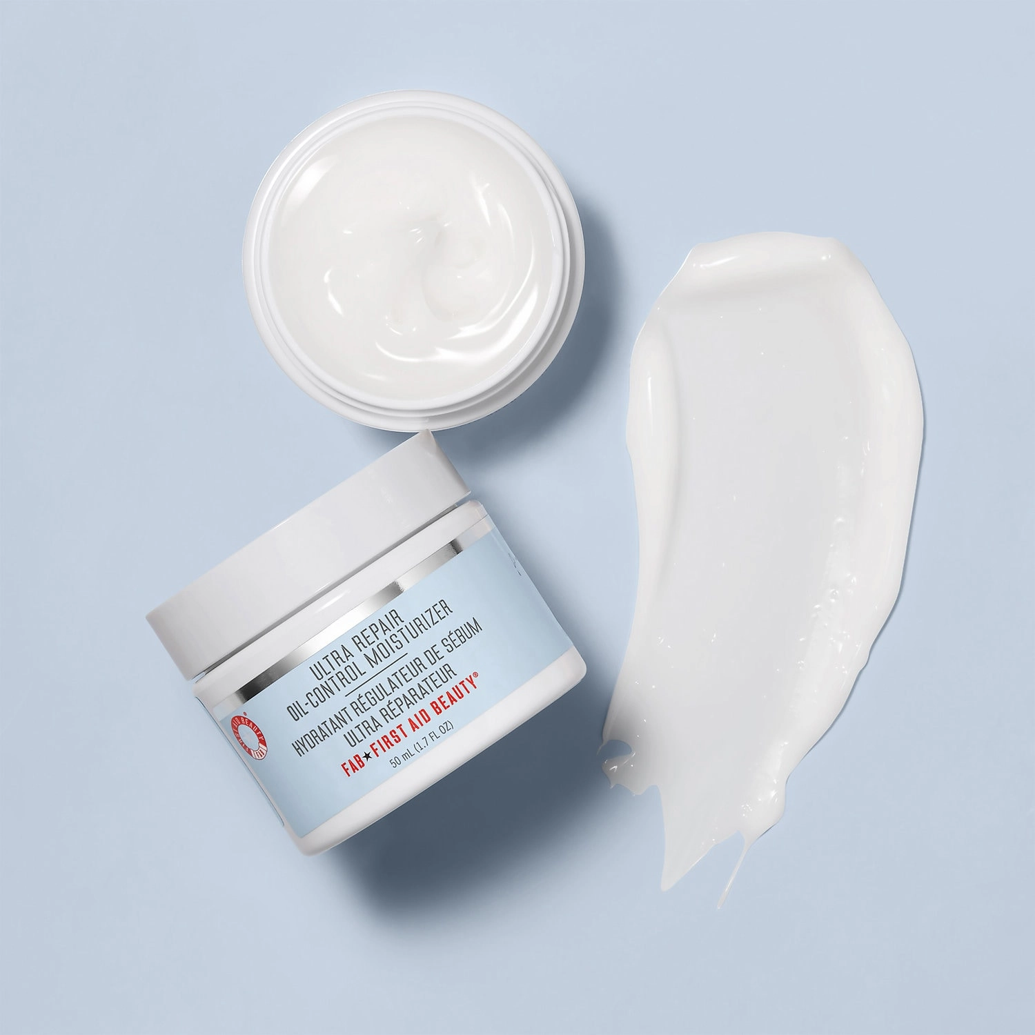 First Aid Beauty Ultra Repair Oil-Control Moisturizer 1.7 oz/50 mL - Mattifying Hydration for Oily/Combo/Normal Skin - Image 2