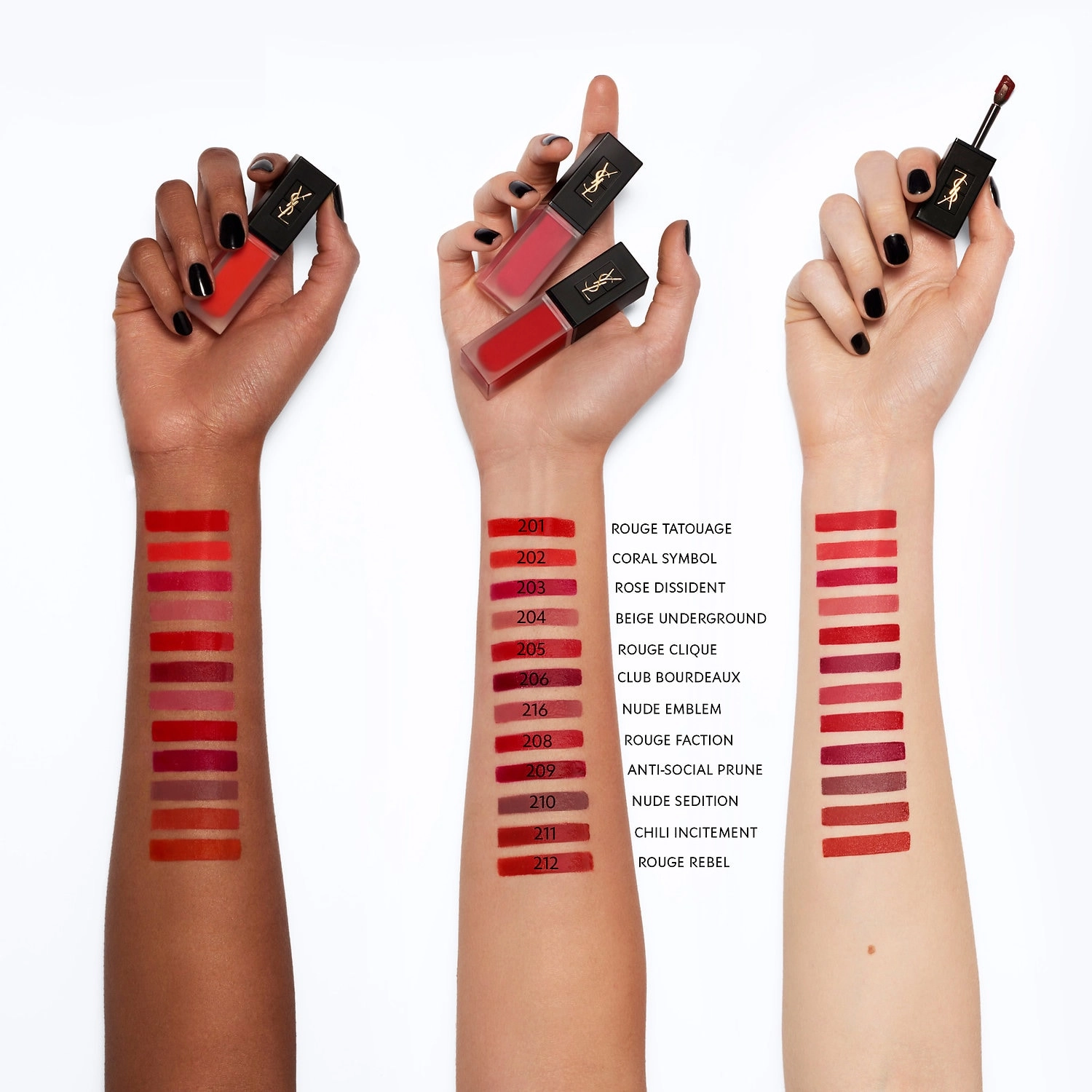 Yves Saint Laurent Tatouage Couture Velvet Cream Matte Liquid Lipstick in N204 Beige Underground - Beige Nude - Image 2