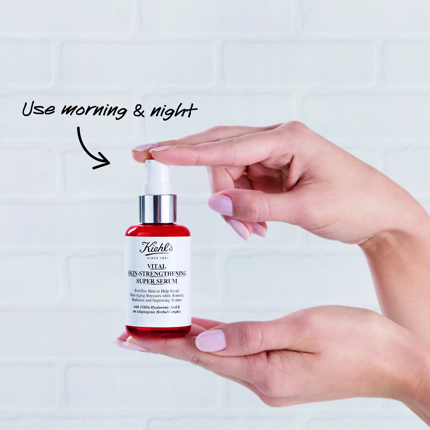 Kiehl's Since 1851 Vital Skin-Strengthening Hyaluronic Acid Super Serum 1.7 oz/50 mL - Image 4