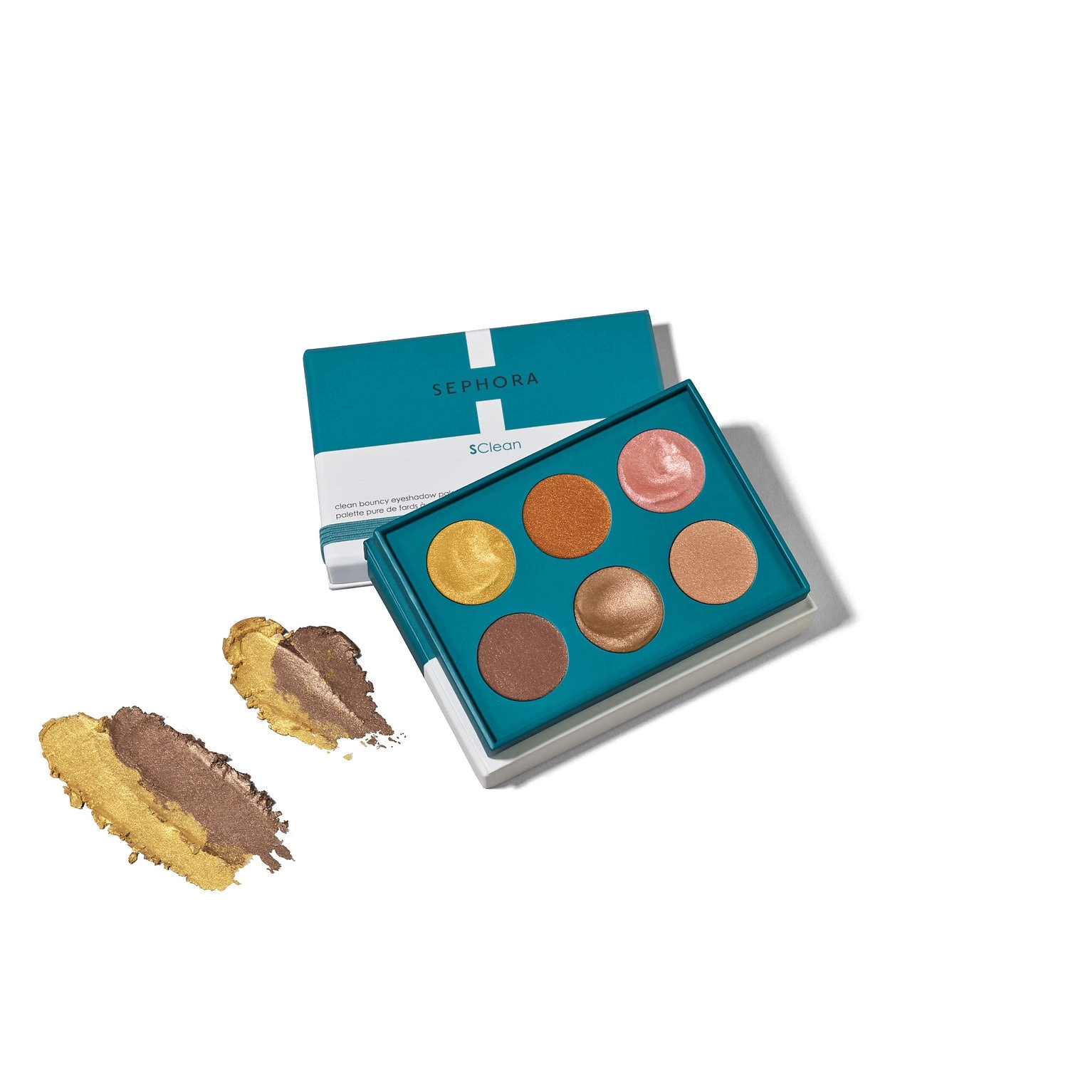 SEPHORA COLLECTION Clean Bouncy Cream Eyeshadow Palette Color: Monarch - Image 2