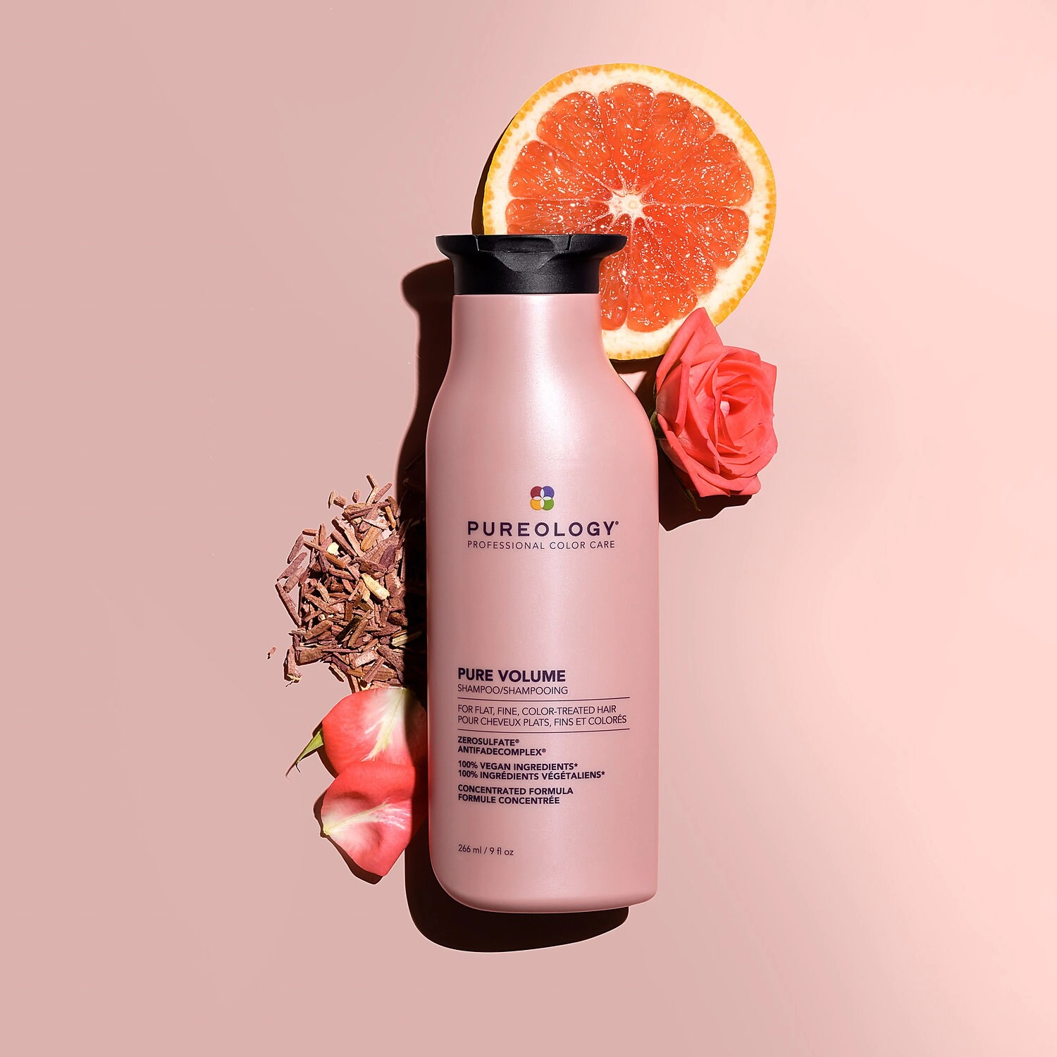Pureology Mini Pure Volume Shampoo 1.69 oz / 50 mL Vegan Color Care Volume Without Parabens - Image 3