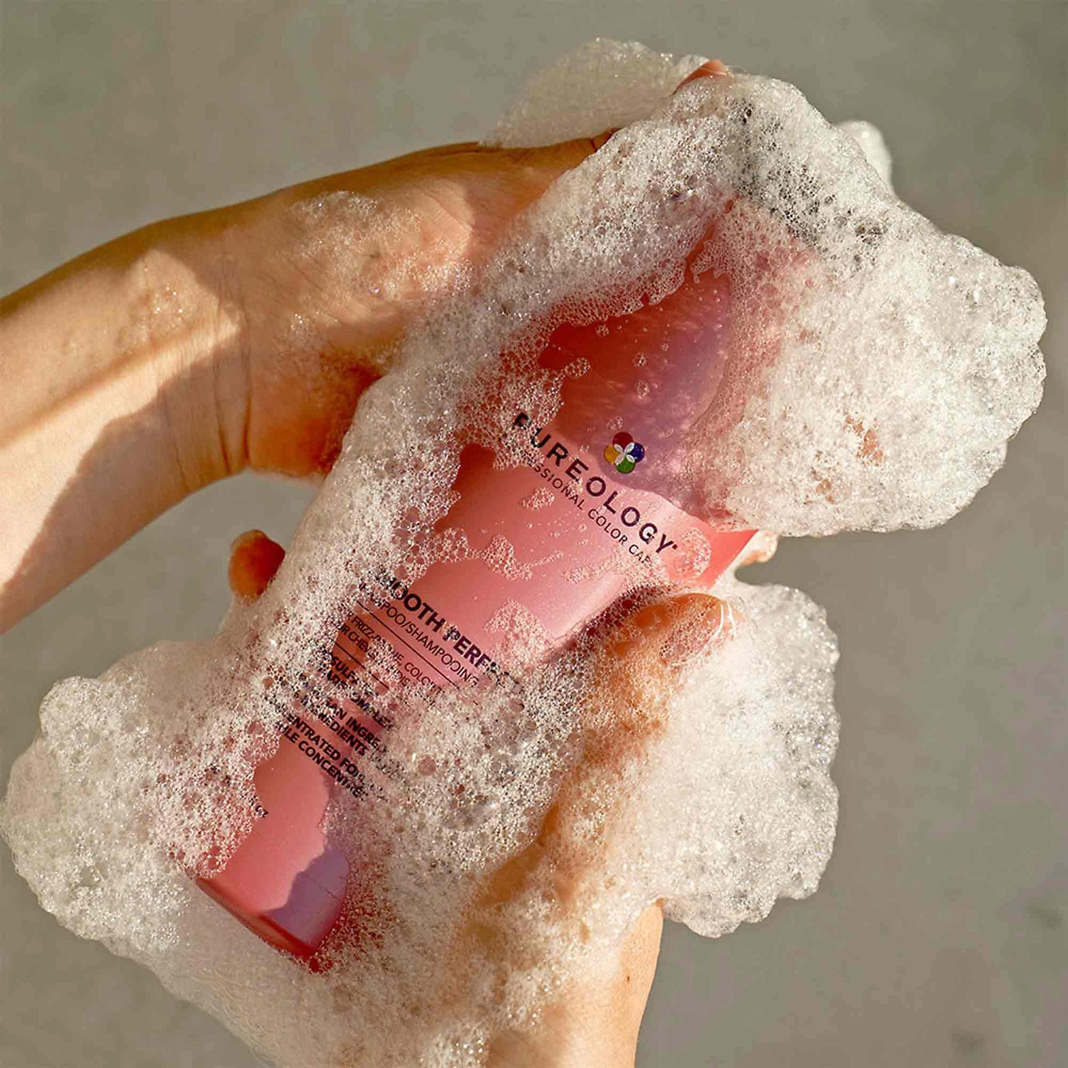 Pureology Smooth Perfection Shampoo 9 fl oz/ 266 mL Vegan Color Care Frizz Control - Image 8