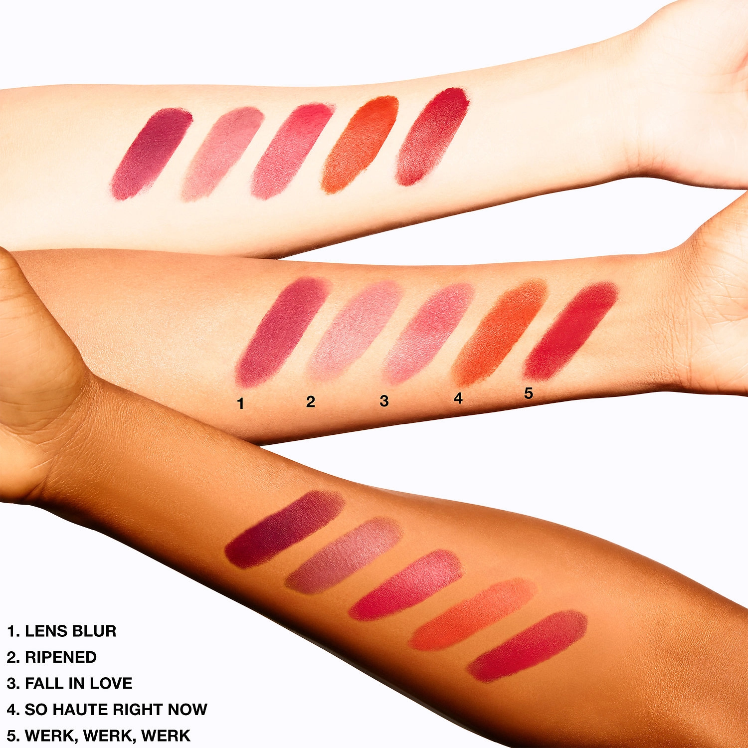 MAC Cosmetics Powder Kiss Soft Matte Eye Shadow Color: Devoted to Chili - Rusty Brown - Image 3