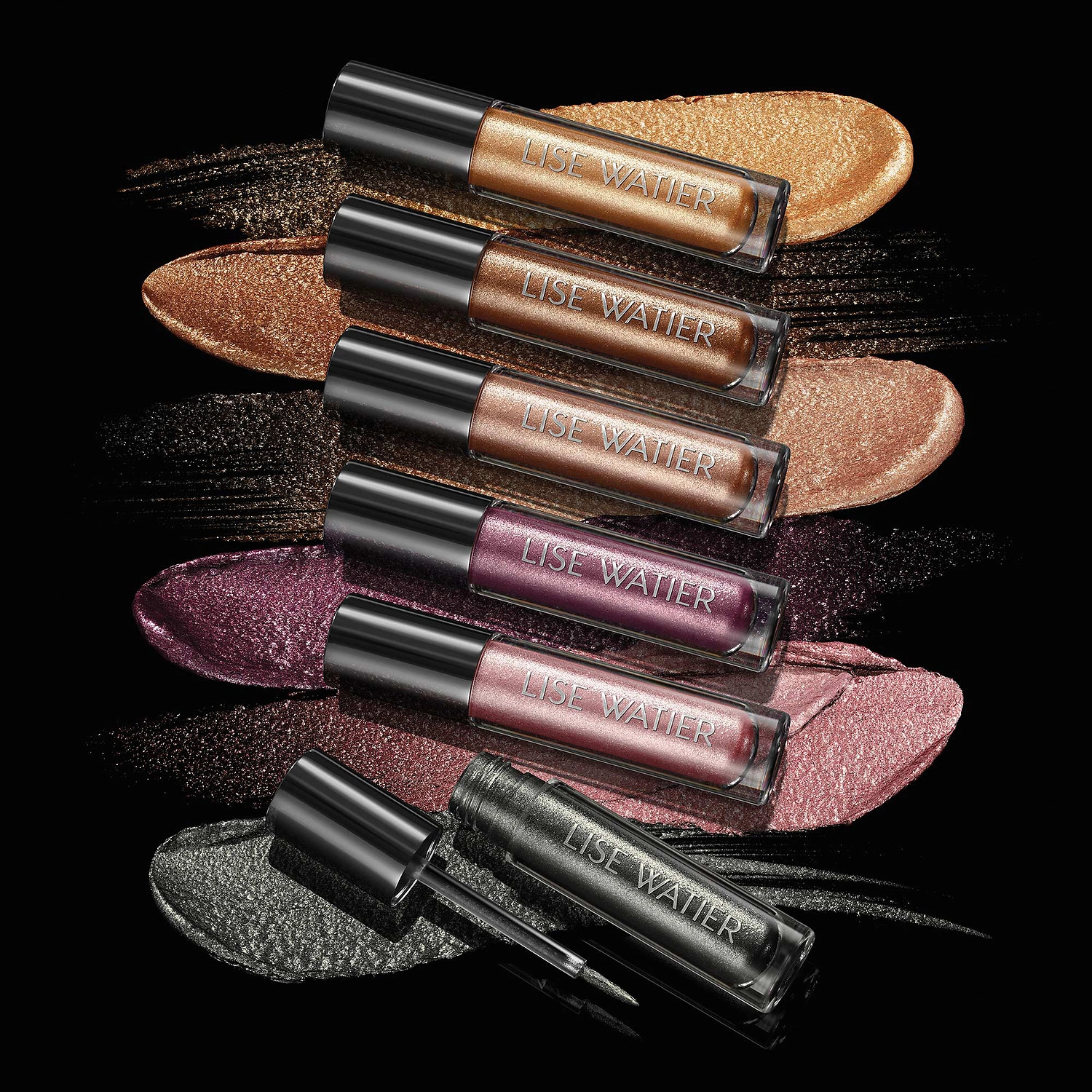 Lise Watier Stardust Glitter Liner & Shadow in Pegasis - Pink - Image 2