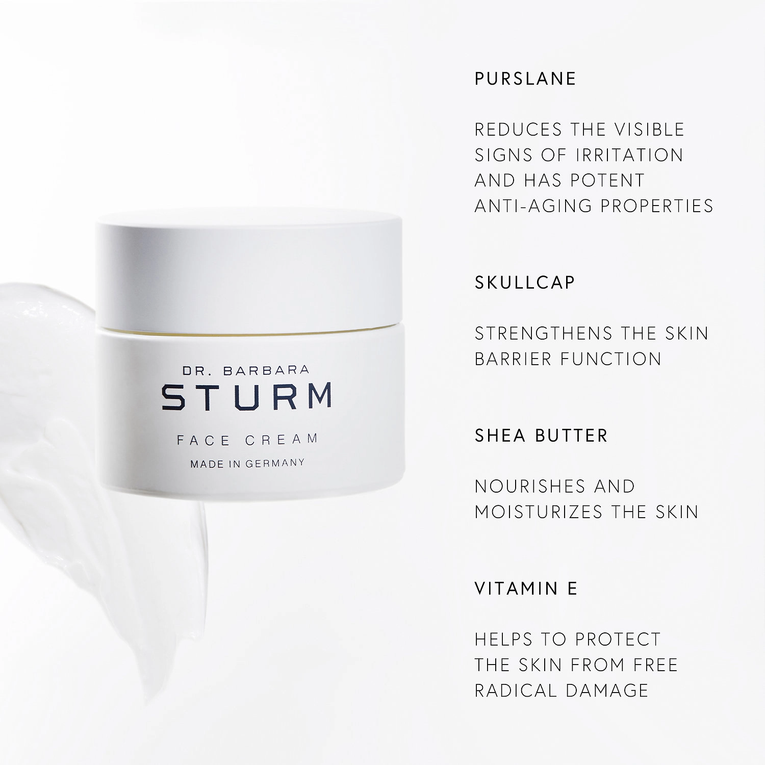 Dr. Barbara Sturm Face Cream 0.5 oz/15 mL - Loss of Firmness - Fragrance Free - Best for Oily, Combo, Normal Skin - Image 10