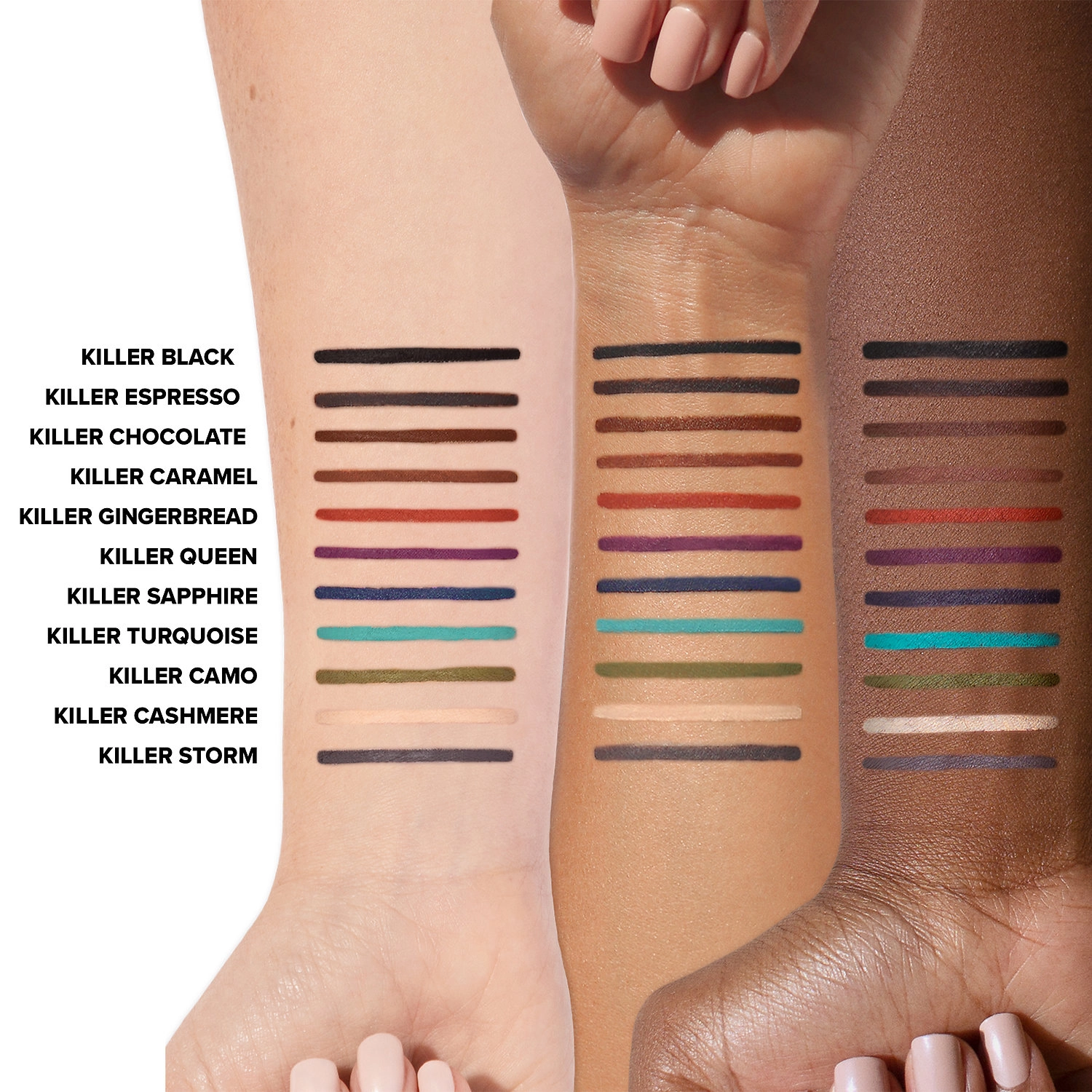 Too Faced Killer Liner 36 Hour Waterproof Gel Eyeliner in Killer Espresso - Image 2