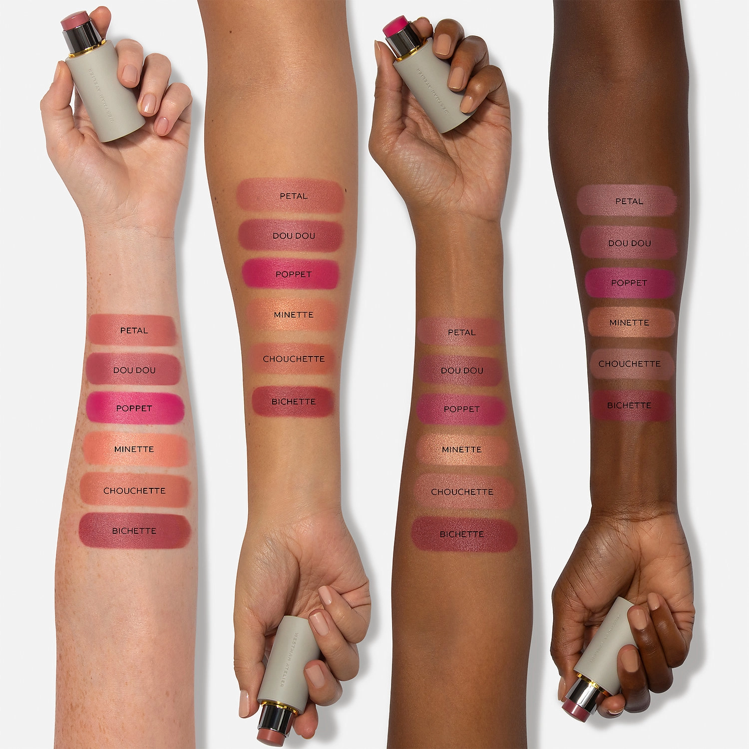 Westman Atelier Baby Cheeks Lip + Cheek Cream Blush Stick - Color: Petal - Image 2