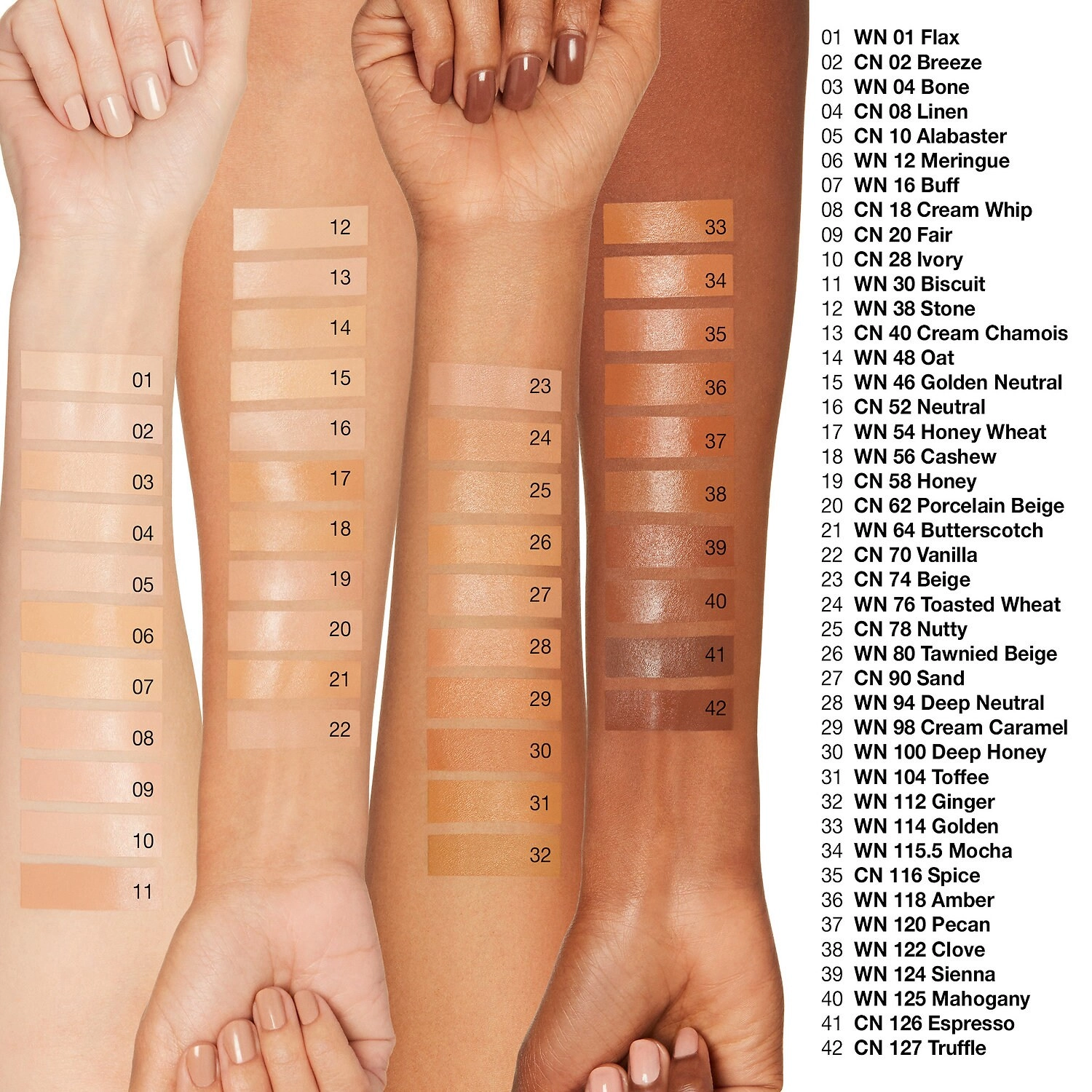 CLINIQUE Even Better Clinical™ Serum Foundation Broad Spectrum SPF 25 Color: WN 12 Meringue - Very Fair, Warm-Neutral Undertones - Image 2