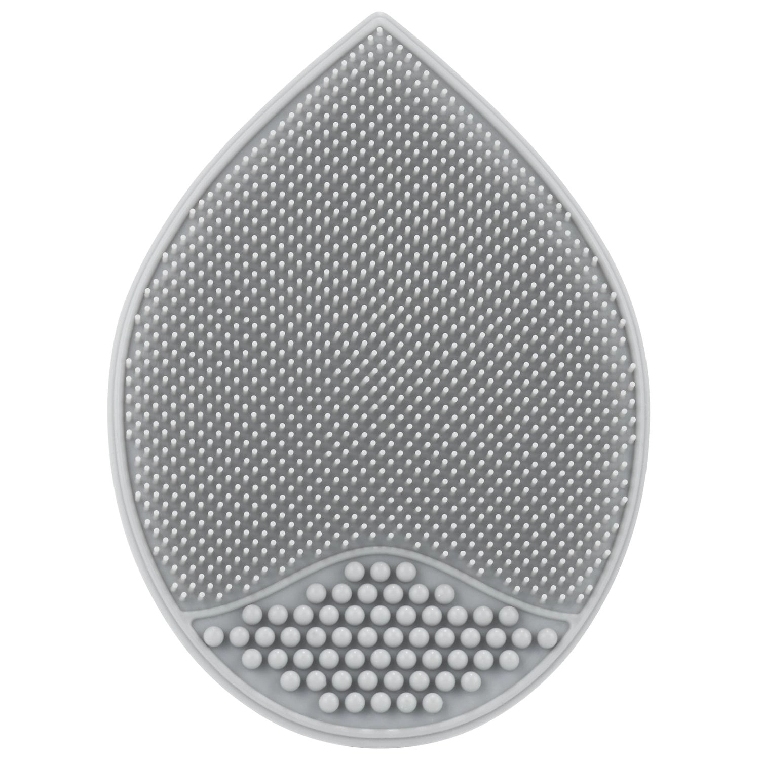 SEPHORA COLLECTION Facial Cleansing Tool in Teardrop Shape - Silicone, Dual-Texture Bristles - Image 2