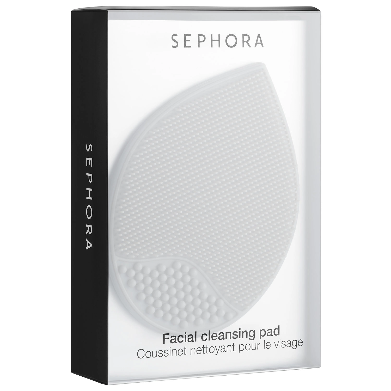 SEPHORA COLLECTION Facial Cleansing Tool in Teardrop Shape - Silicone, Dual-Texture Bristles - Image 3