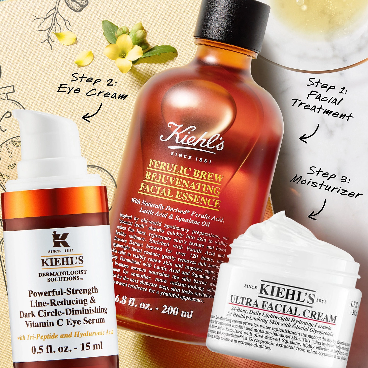 Kiehl's Since 1851 Ferulic Brew Facial Treatment Essence with Lactic Acid 6.8 oz/200 mL - Image 11