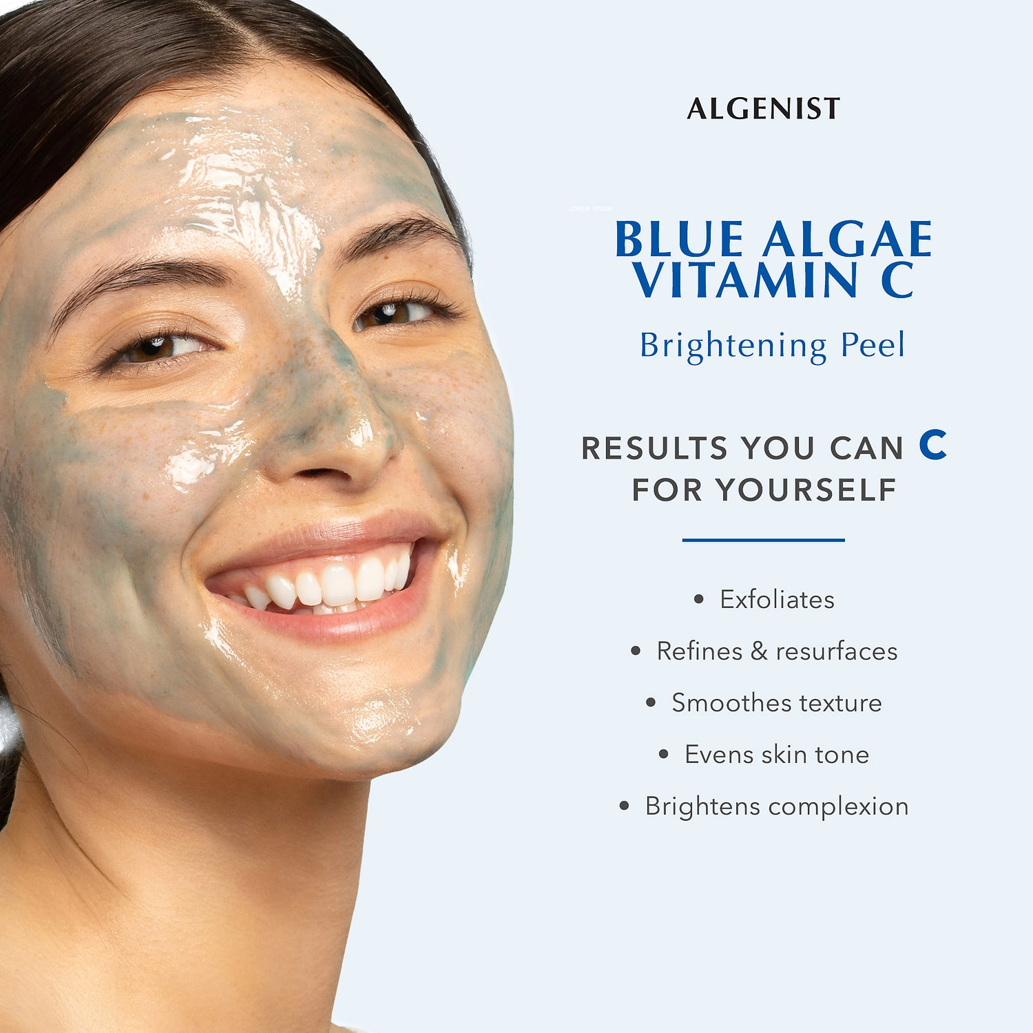 Algenist Blue Algae Vitamin C Brightening Peel 1.5 oz/45 mL - Image 4