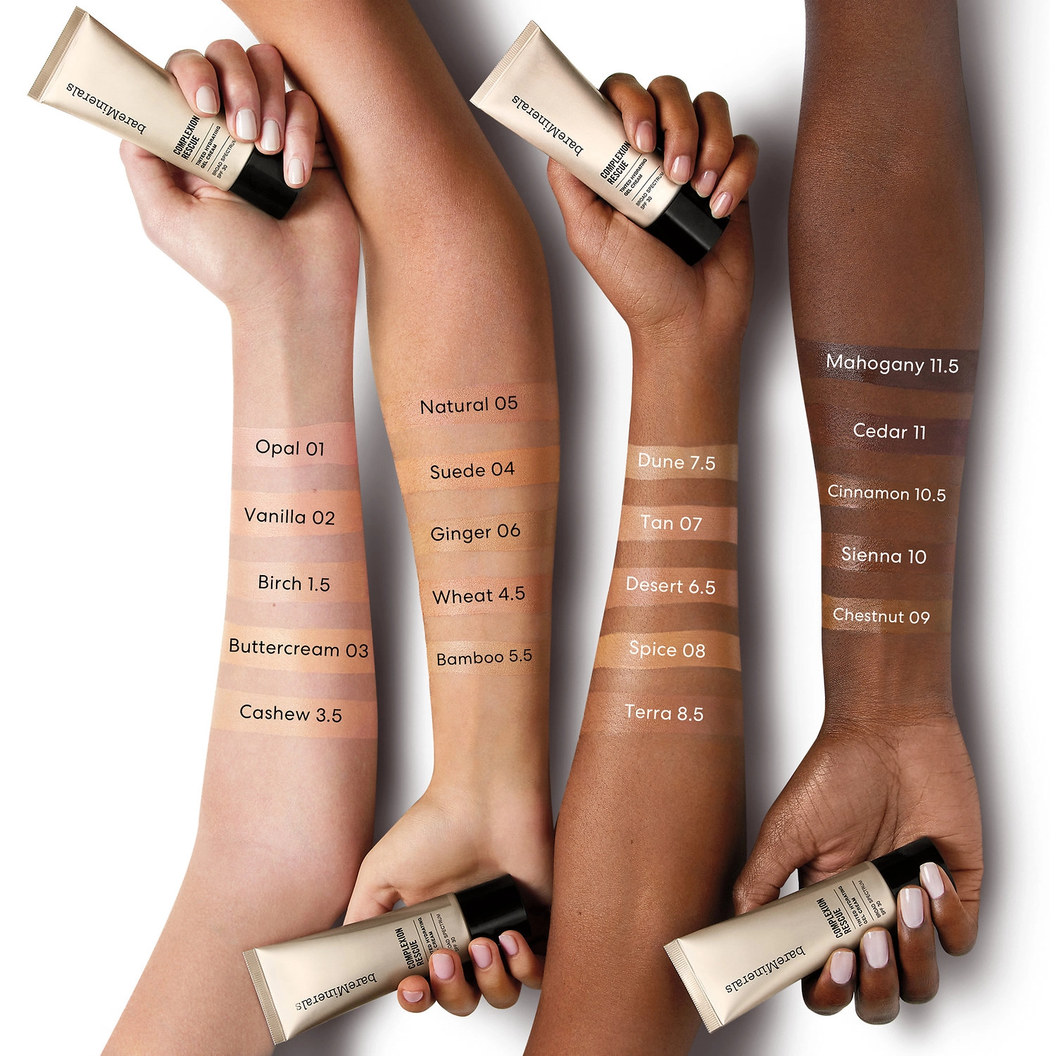 bareMinerals COMPLEXION RESCUE™ Tinted Hydrating Gel Cream SPF 30 Color: Ginger 06 - Image 2