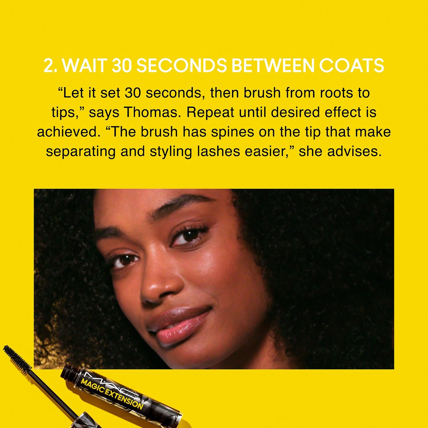 MAC Cosmetics Magic Extension 5mm Fibre Mascara - Image 6