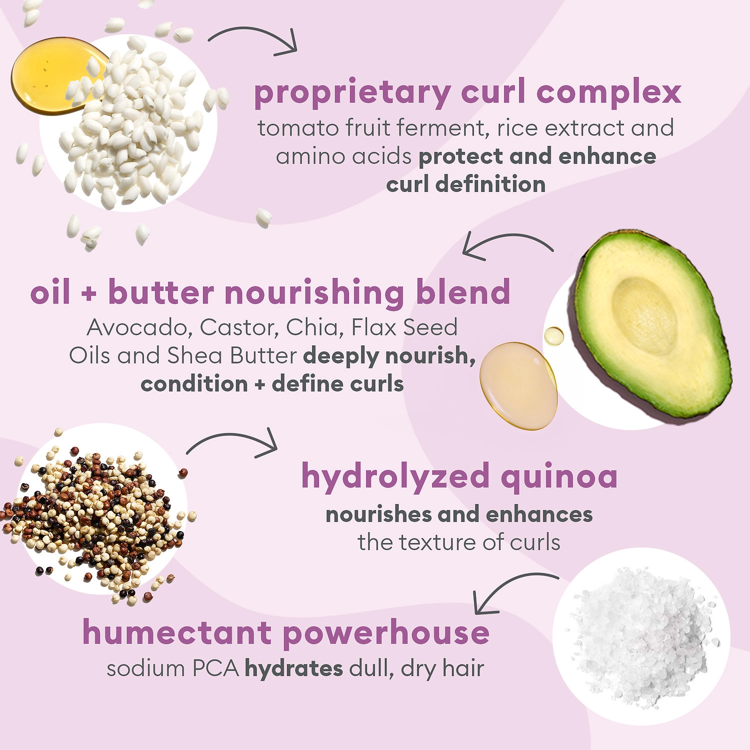 Briogeo Curl Charisma™ Rice Amino + Avocado Hydrating & Defining Hair Mask 8 oz/ 236 mL - Image 4