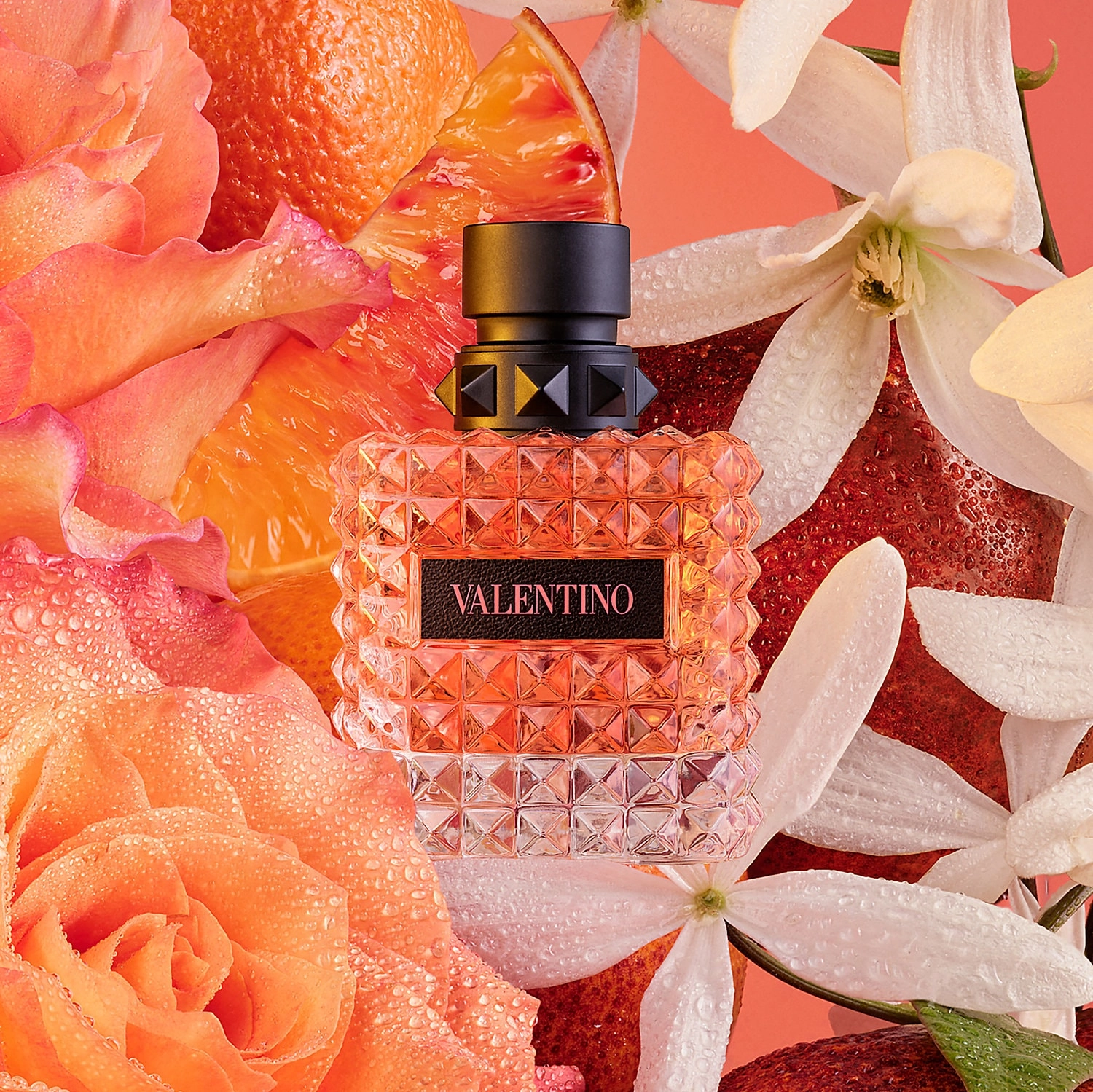 Valentino Donna Born in Roma Coral Fantasy Eau de Parfum 1.7 oz/50 mL Floral Fruity Orange Jasmine Rose - Image 5