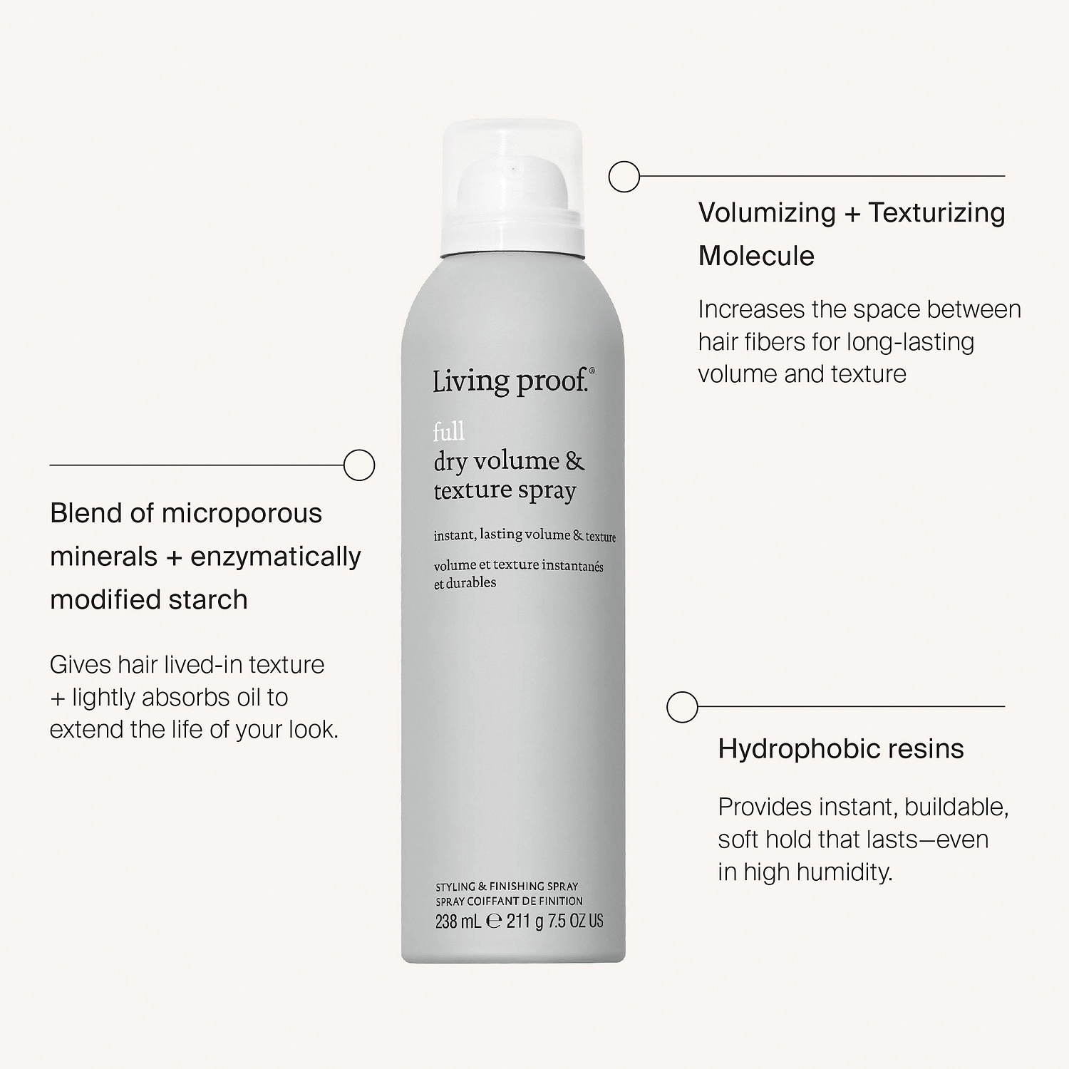 Living Proof Full Dry Volume and Texture Spray 3 oz/ 95 mL - Image 16
