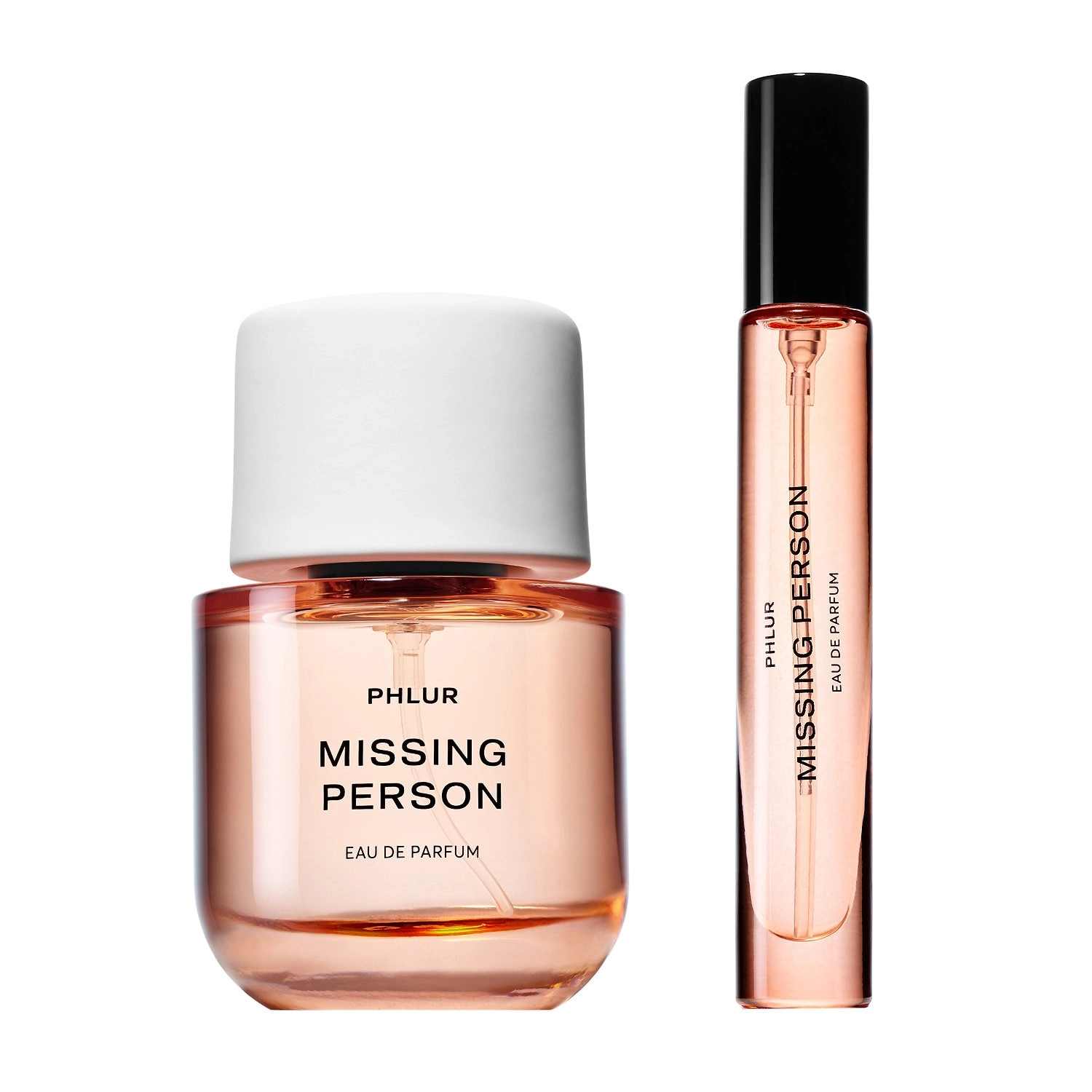 PHLUR Missing Person Eau de Parfum Travel Spray 0.32 oz / 9.5 mL Warm & Spicy Scent Clean - Image 2