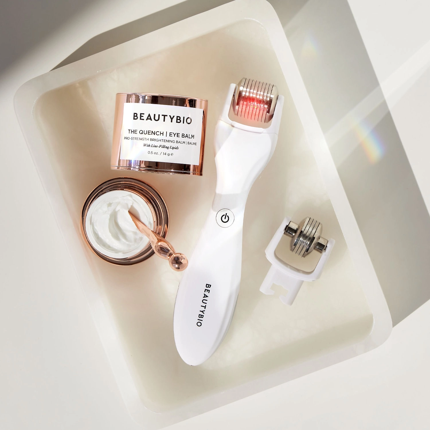 BeautyBio Eye Want It All Face + Eye Microneedling Set - Image 8