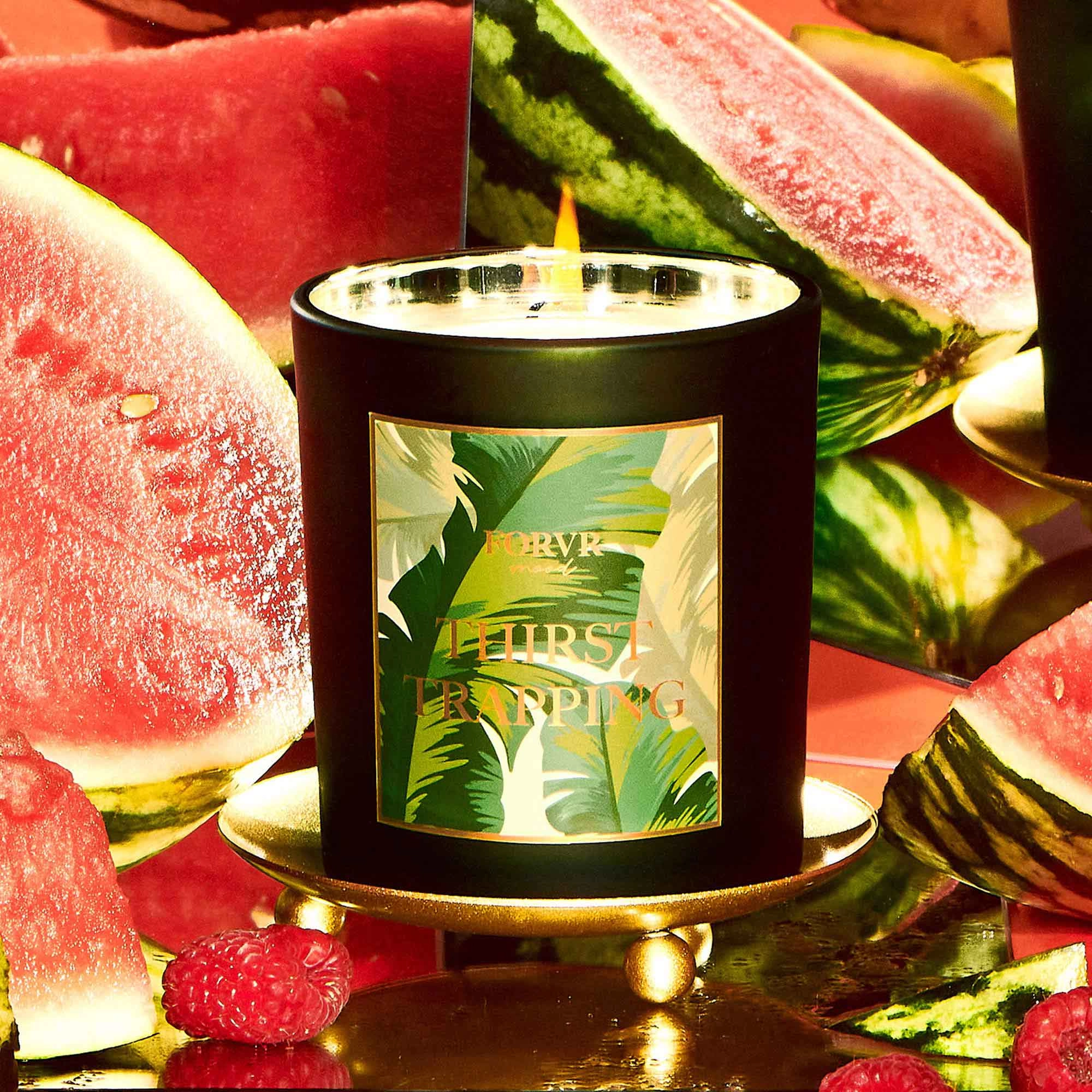 FORVR Mood Thirst Trapping Candle 10 oz / 283 g Limited Edition Black Owned - Image 2