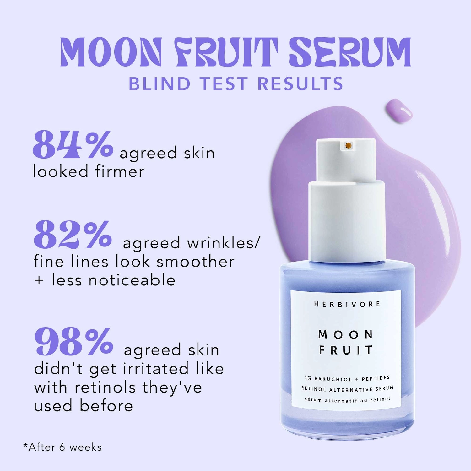 Herbivore Moon Fruit 1% Bakuchiol + Peptides Retinol Alternative Serum - Vegan - Image 7