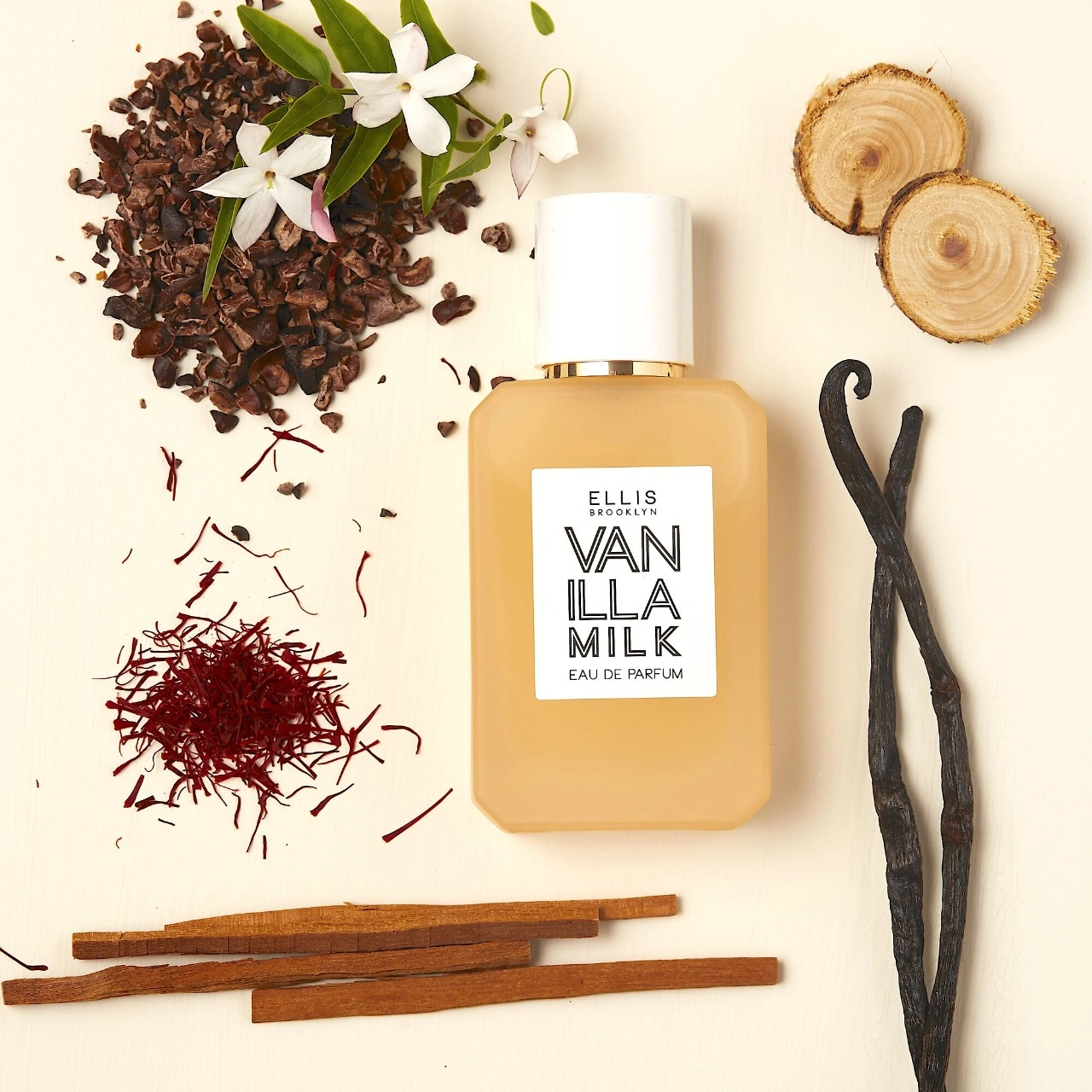 Ellis Brooklyn VANILLA MILK Eau de Parfum Travel Spray 0.33 oz / 10 mL Vegan Sustainable Packaging - Image 2