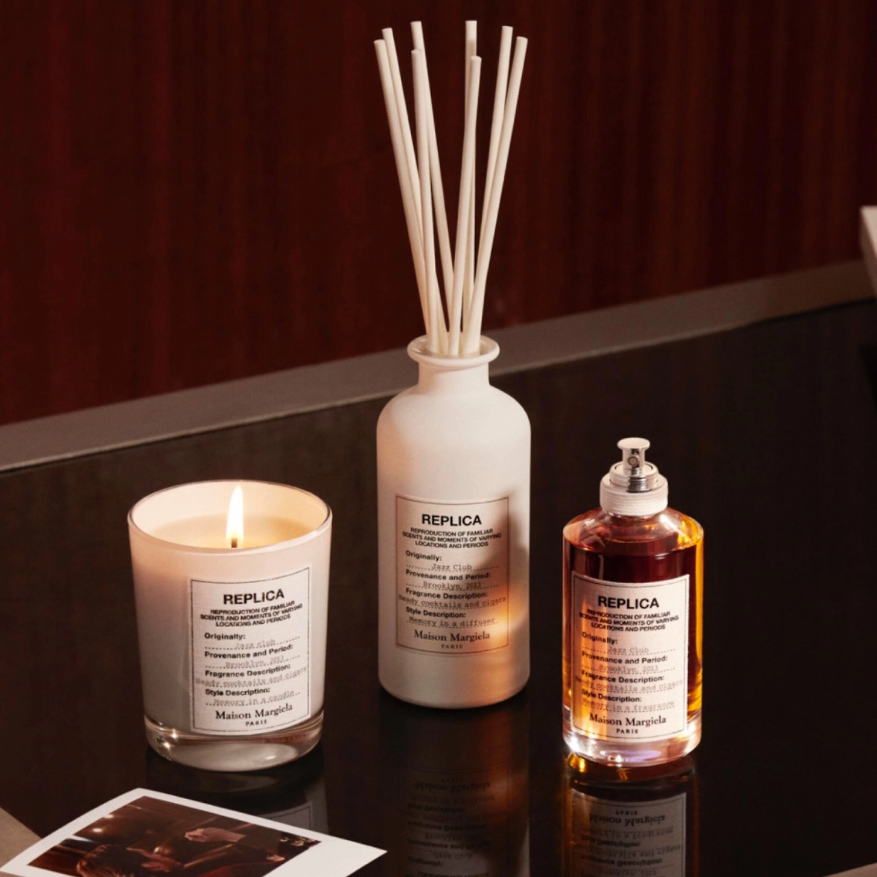 Maison Margiela REPLICA' Jazz Club Diffuser 6.3 oz / 185 ml Warm & Spicy Unisex Scent - Image 3