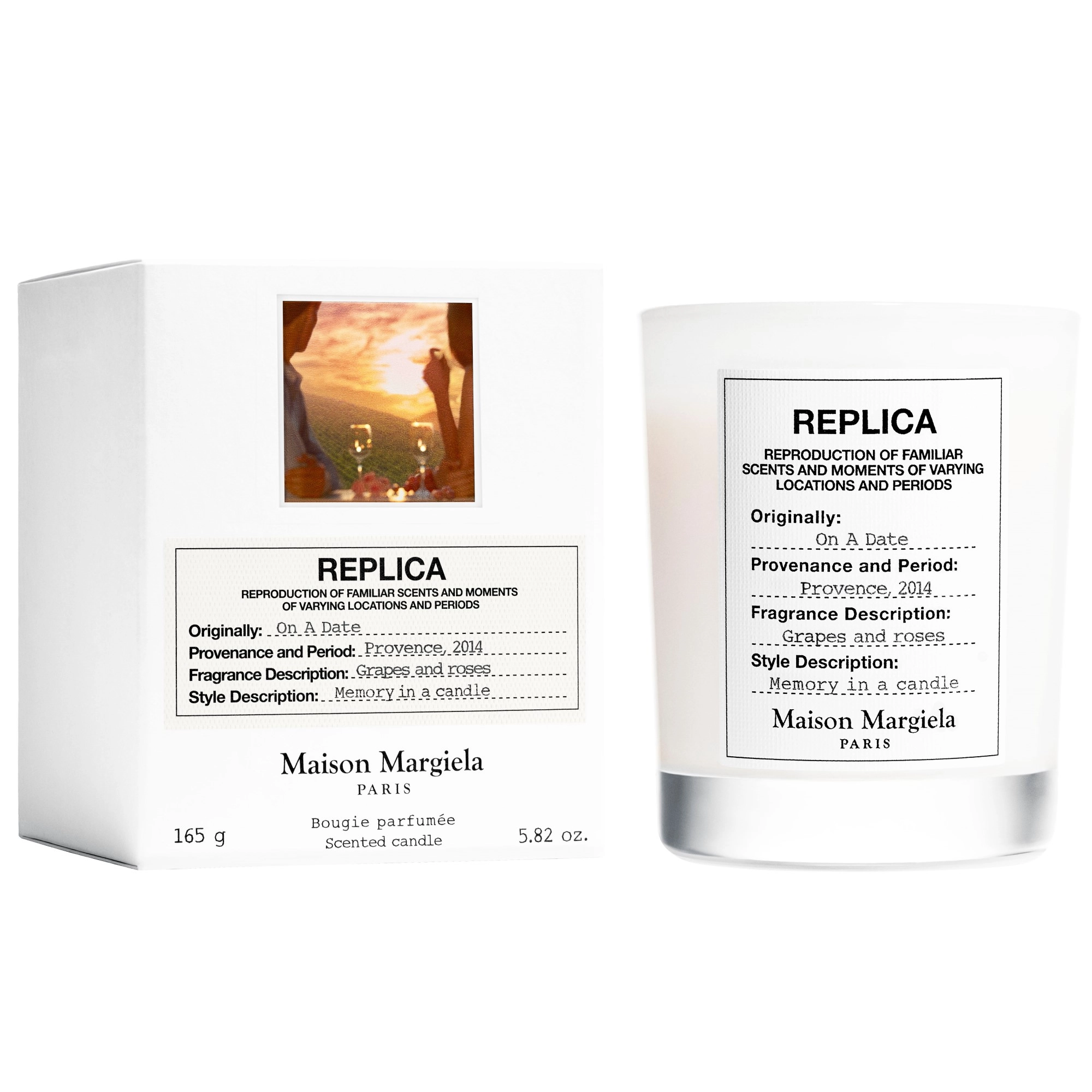 Maison Margiela ’REPLICA’ On a Date Scented Candle - 5.8 oz / 165 g - Floral Scent - Image 5