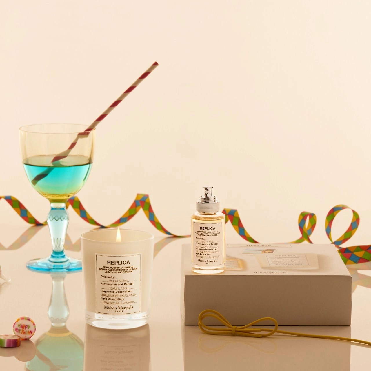 Maison Margiela ’REPLICA’ Beach Walk Perfume & Candle Set - Image 3