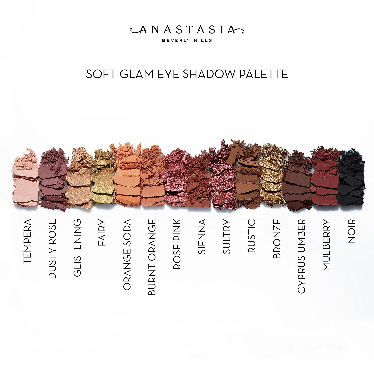 Anastasia Beverly Hills Soft Glam Eyeshadow Palette Radiant Finish Matte & Shimmer Shades - Image 3