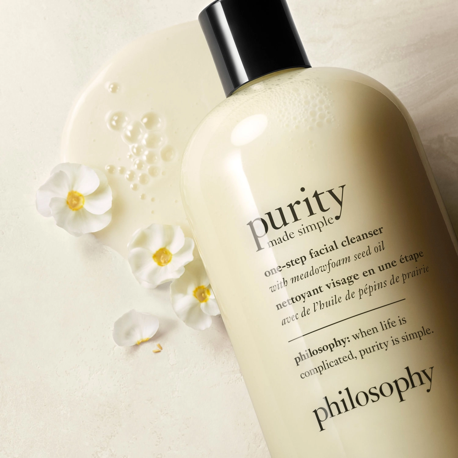 Philosophy Purity Made Simple Cleanser 16 oz/ 472 mL - Pores, Dryness - Without Formaldehydes, Parabens - Image 2