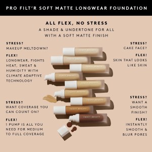 Fenty Beauty by Rihanna Pro Filt’r Soft Matte Longwear Liquid Foundation 100 - Very Fair with Neutral Undertones